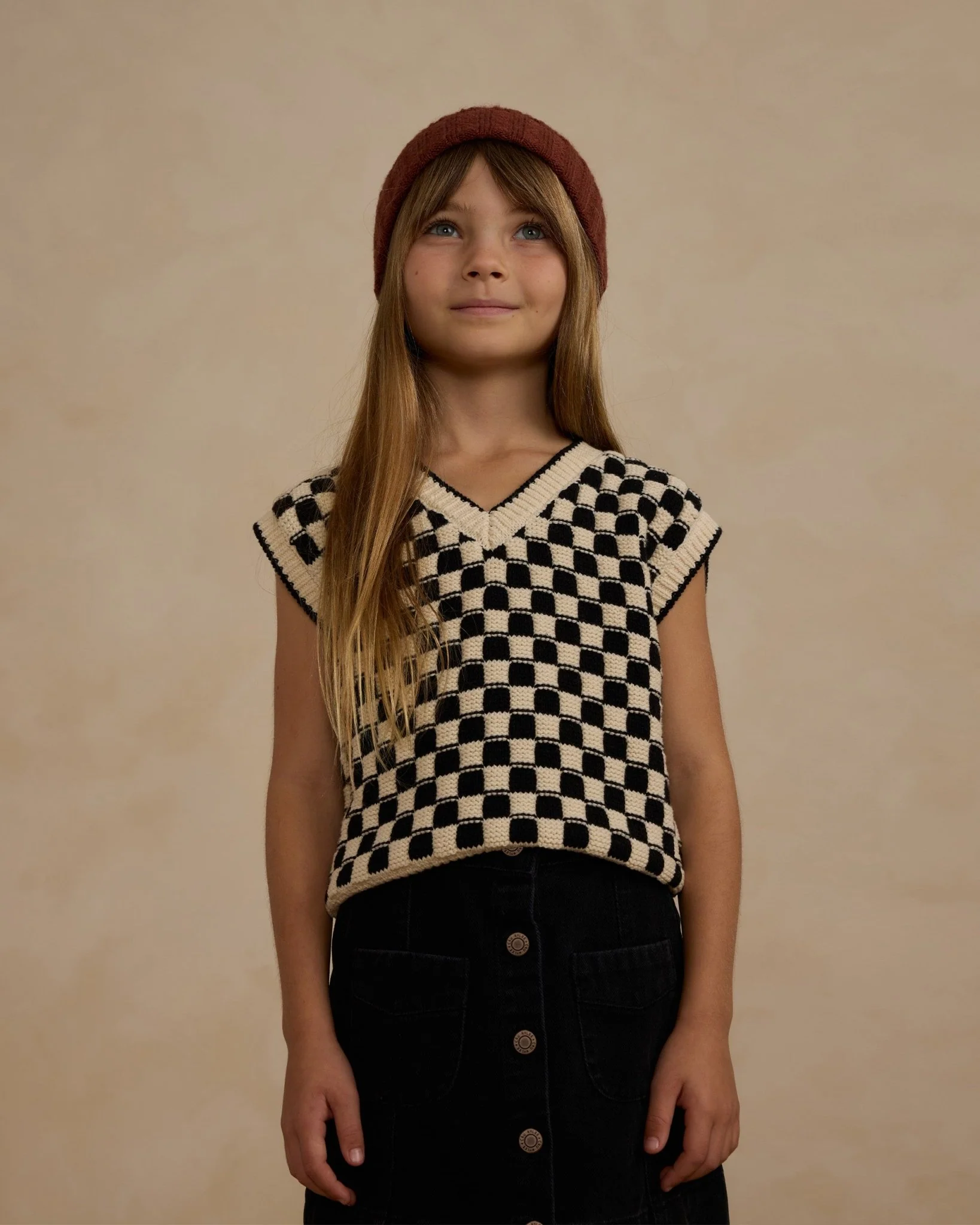Sweater Vest || Check - Image 3