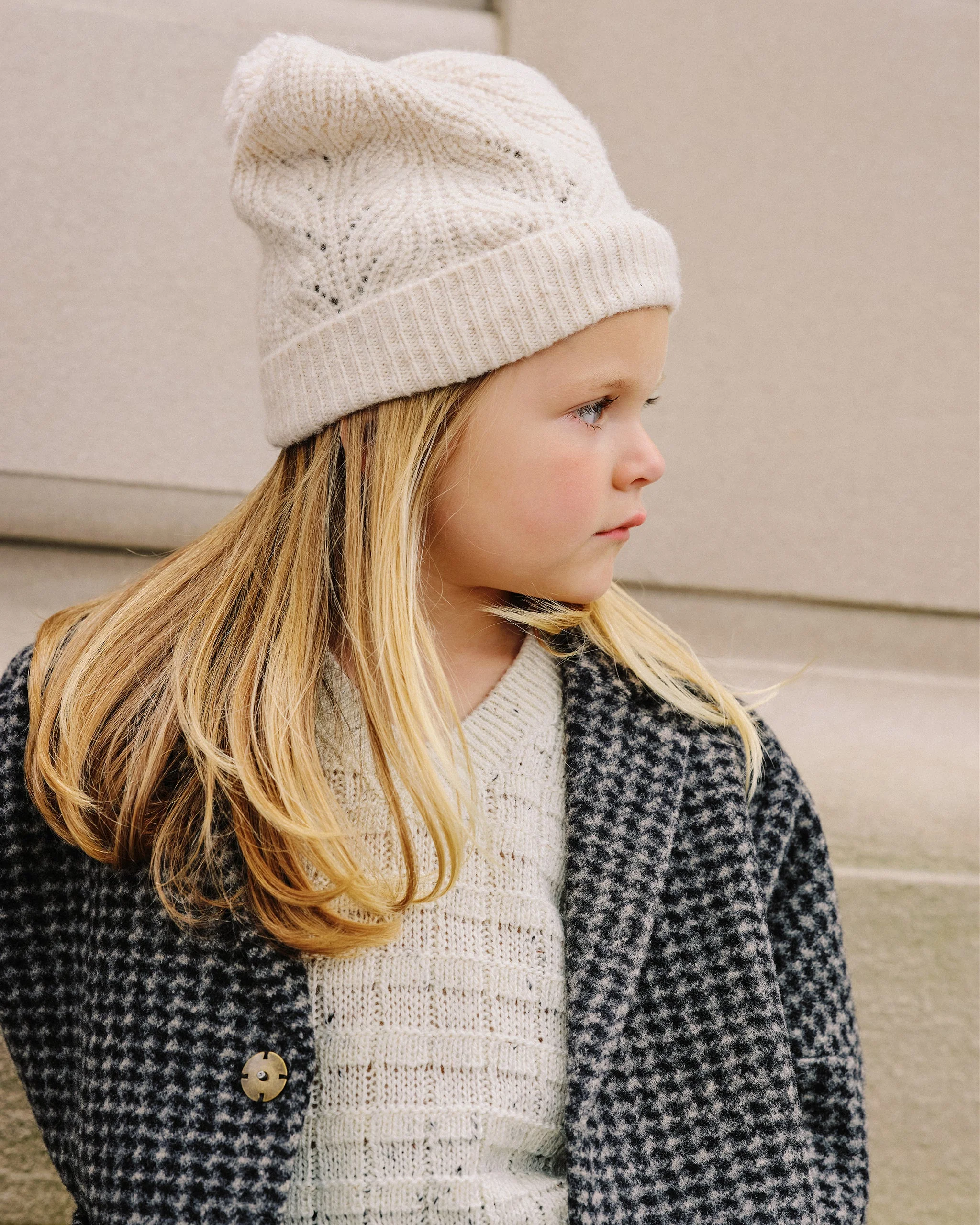 Sweater Vest || Oatmeal Speckle - Image 5