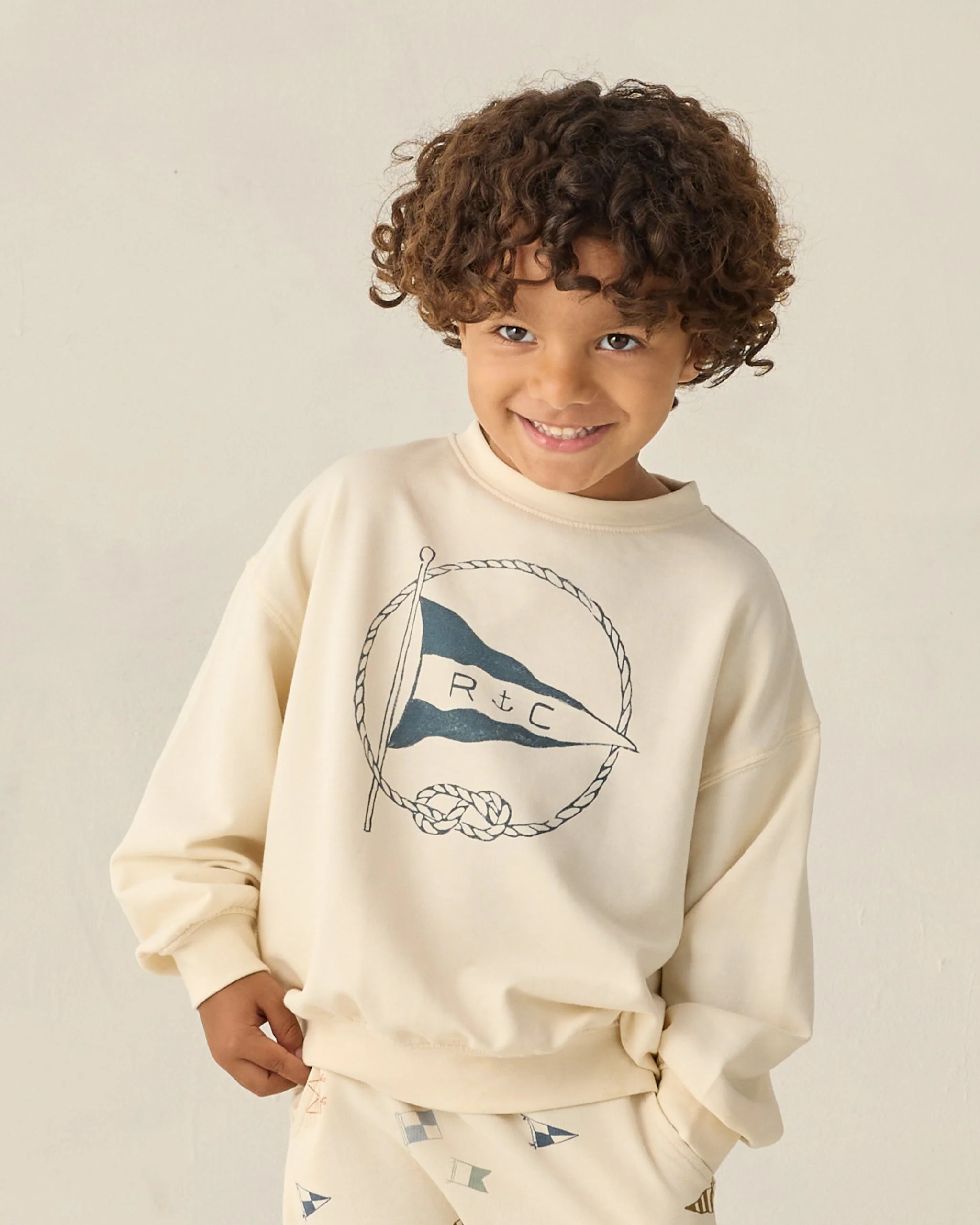 Sweatshirt Nautical Flag - Image 2