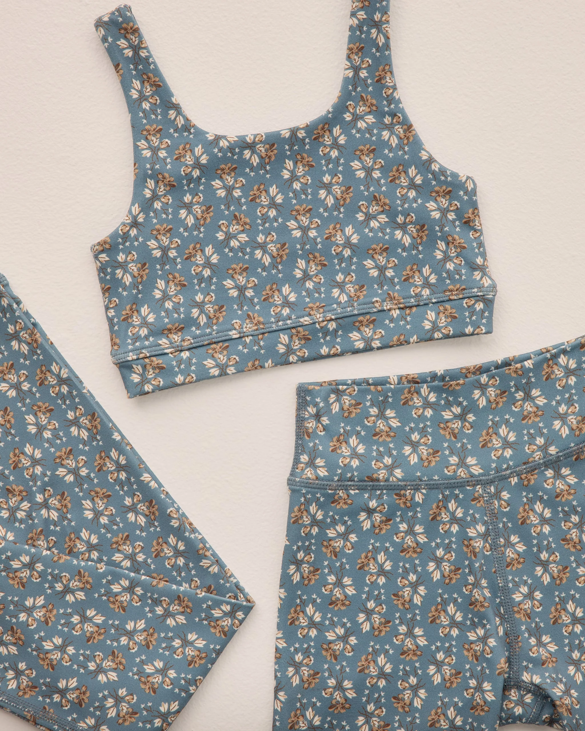 PP Swift Sports Bra - || -  Blue Floral - Image 5