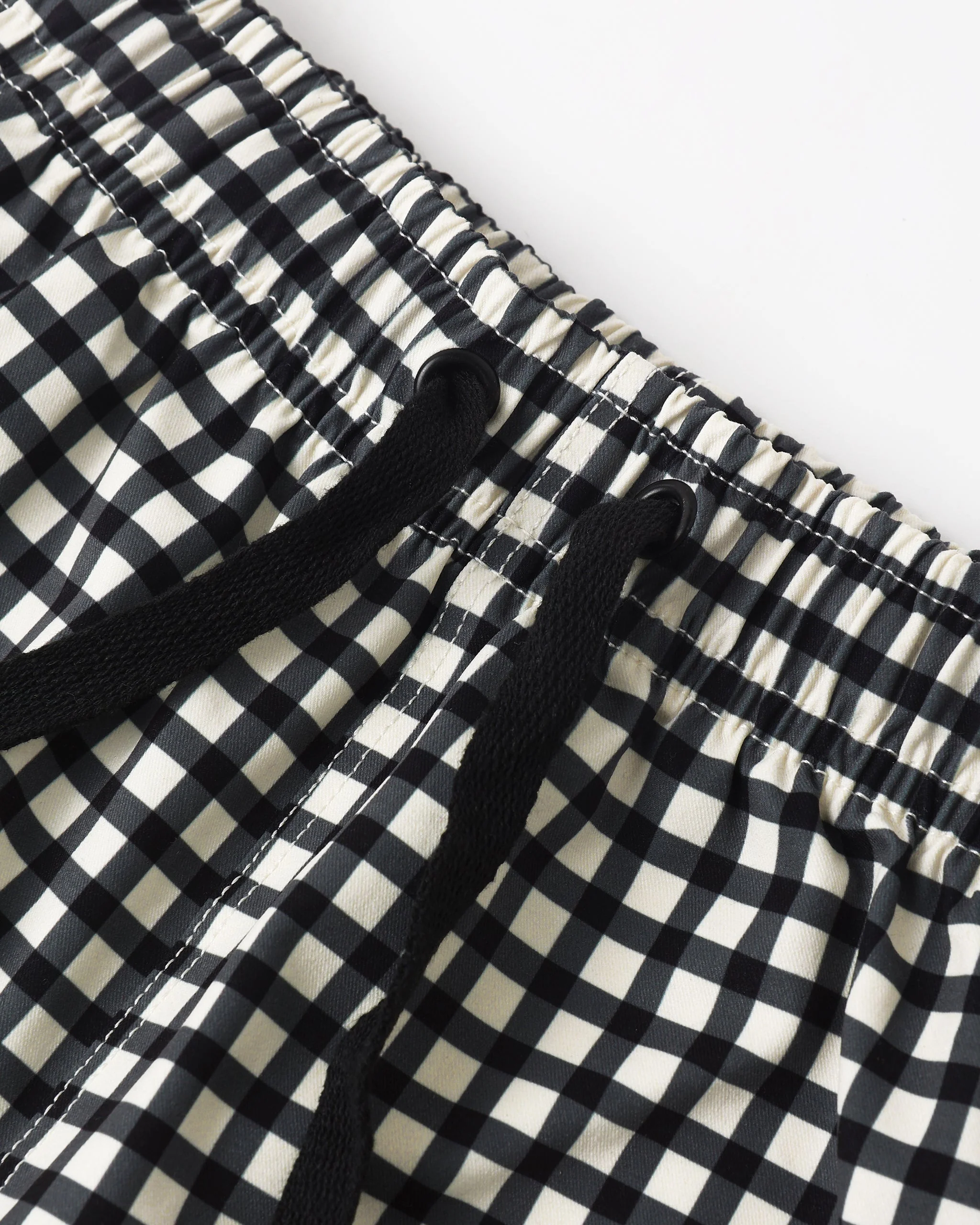 Swim Trunk Black Gingham - Image 8