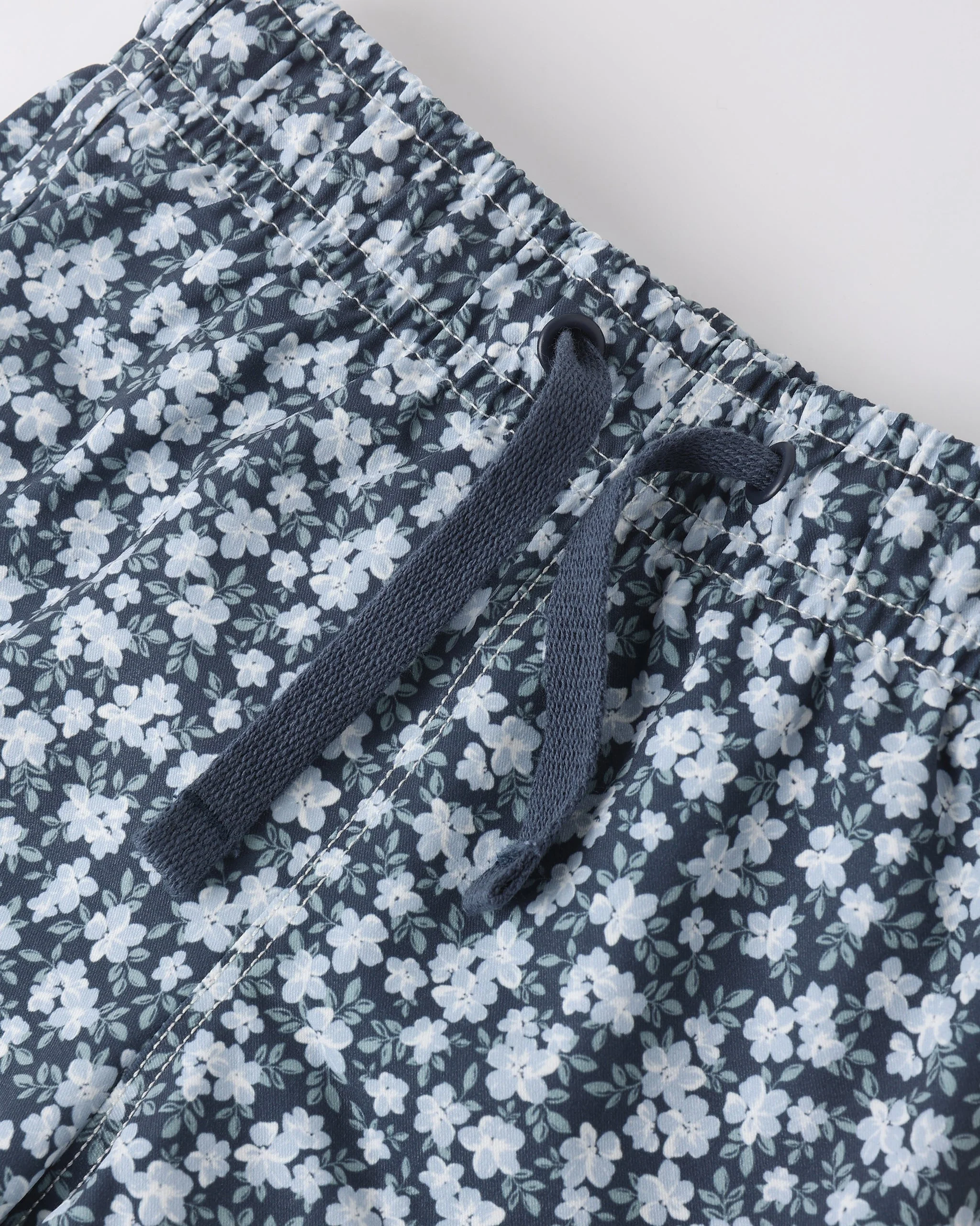 Swim Trunk Navy Floral - Image 6