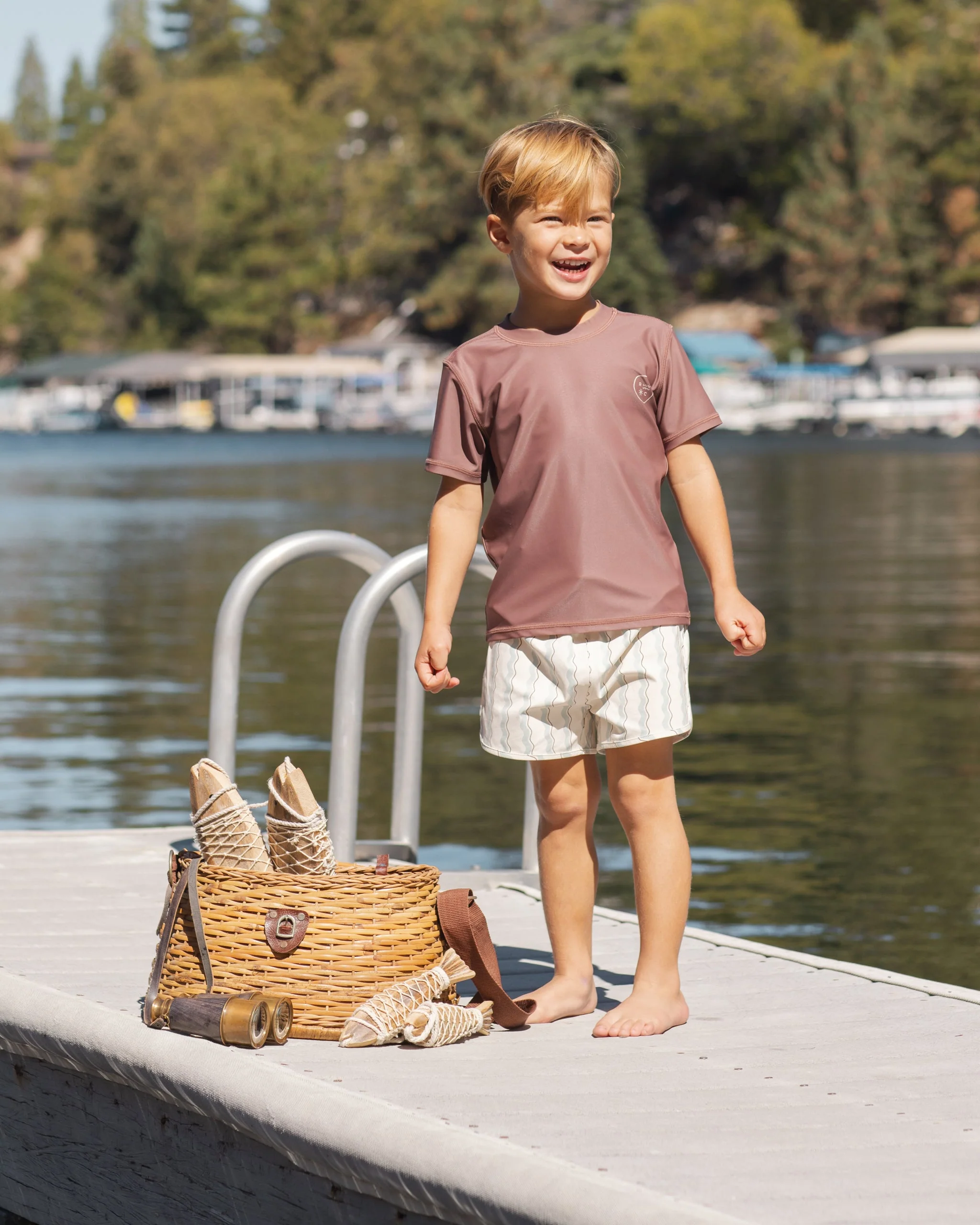 Swim Trunk Wave Stripe - Image 3