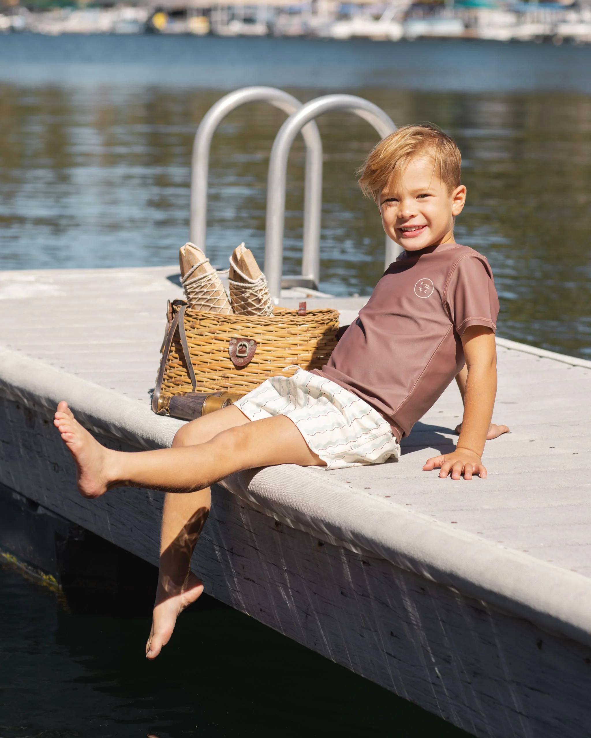 Swim Trunk Wave Stripe - Image 4