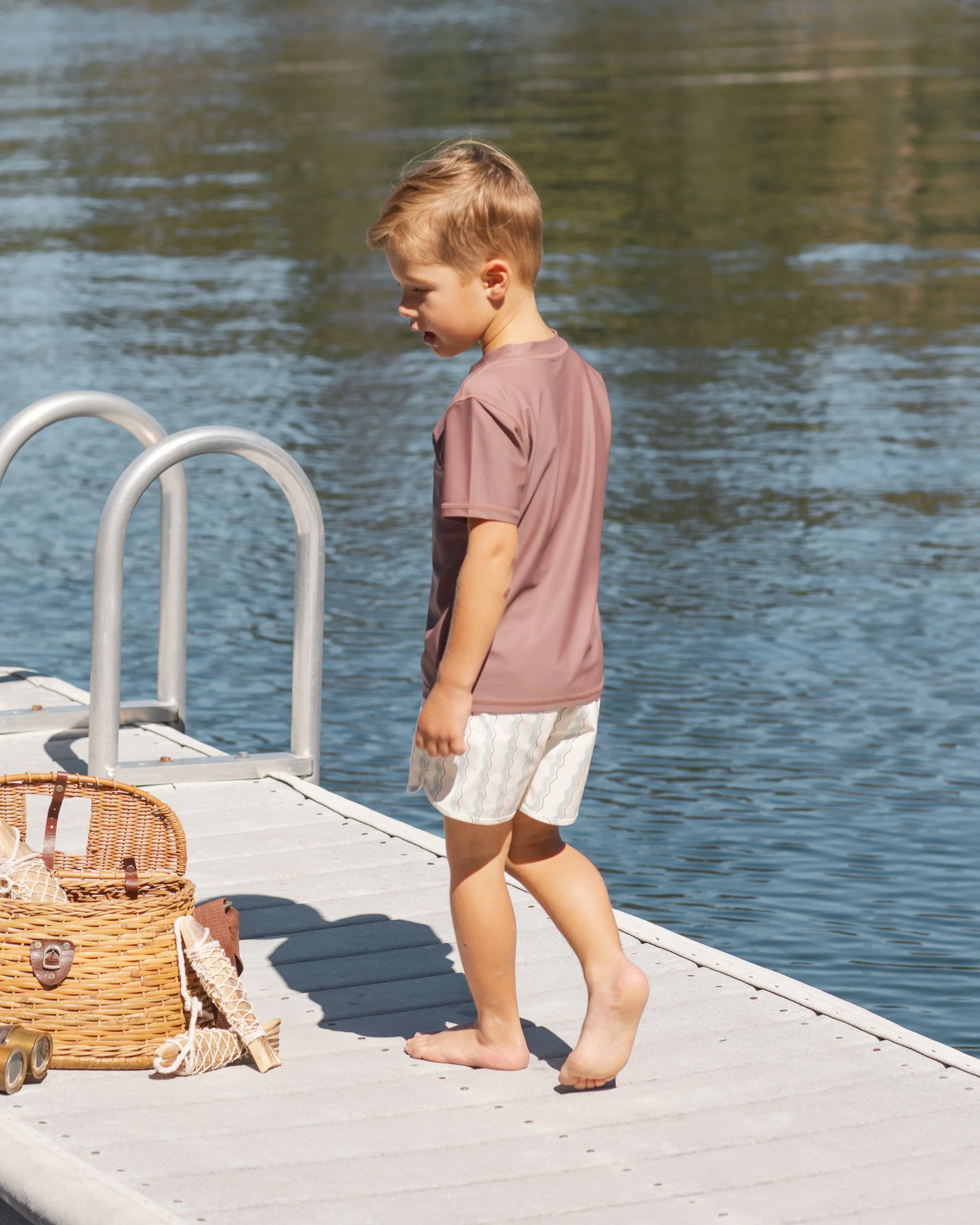 Swim Trunk Wave Stripe - Image 5