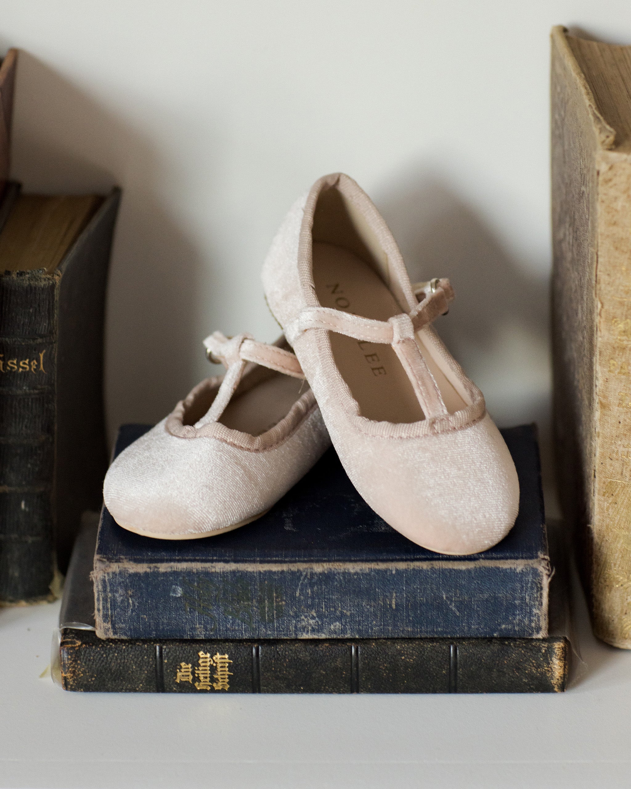 T-Strap Ballet Flats | Rose - Image 2