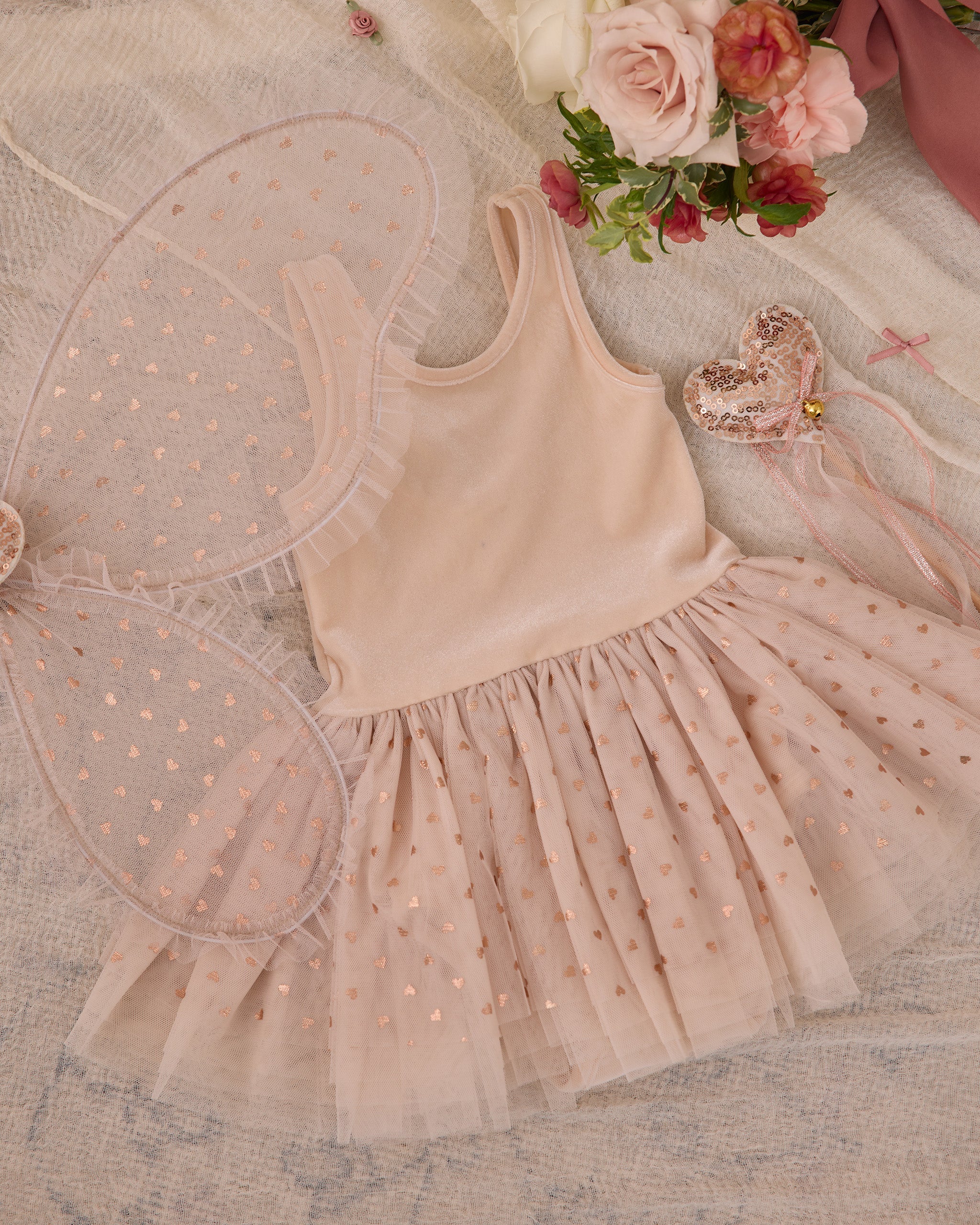 Tallulah Tutu Rose Gold Hearts - Image 6