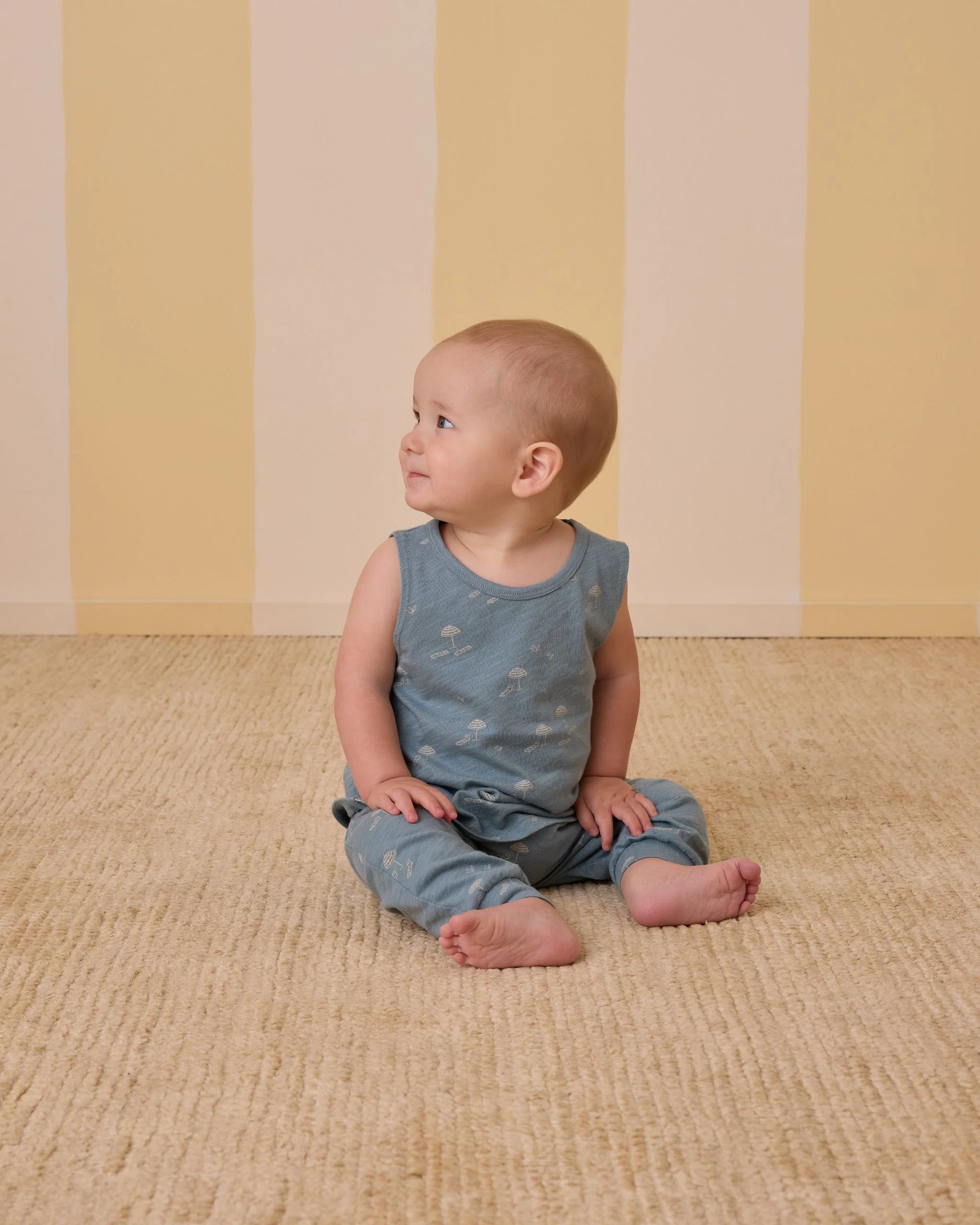 Tank + Slouch Pant Set || Beach - Image 3