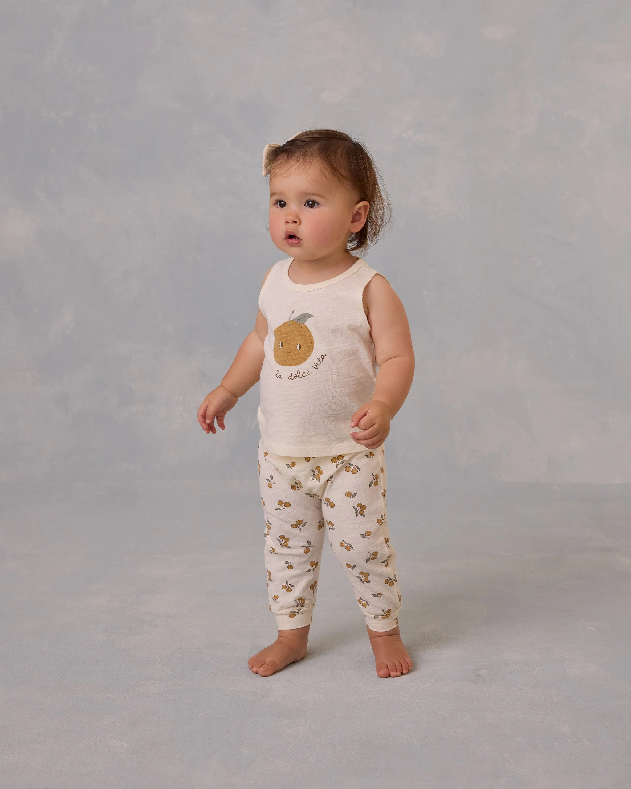 Tank + Slouch Pant Set || Oranges - Image 4