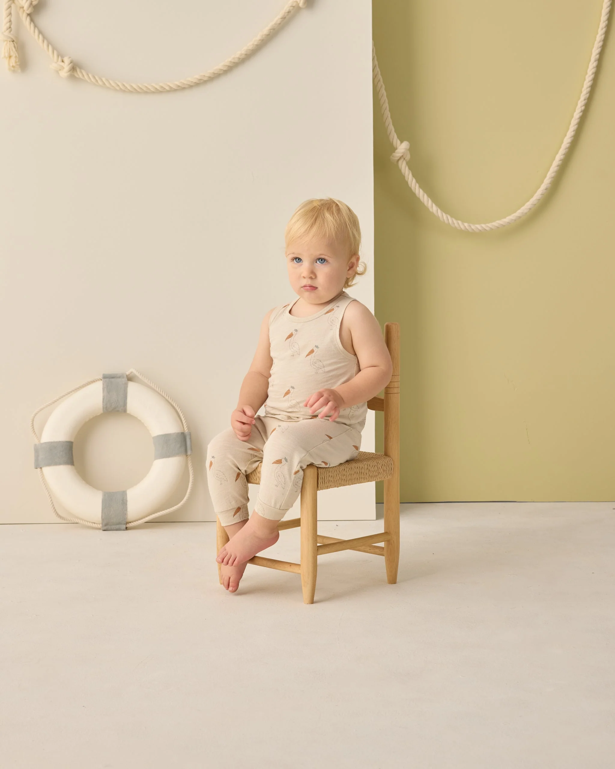 Tank + Slouch Pant Set Pelican - Image 2