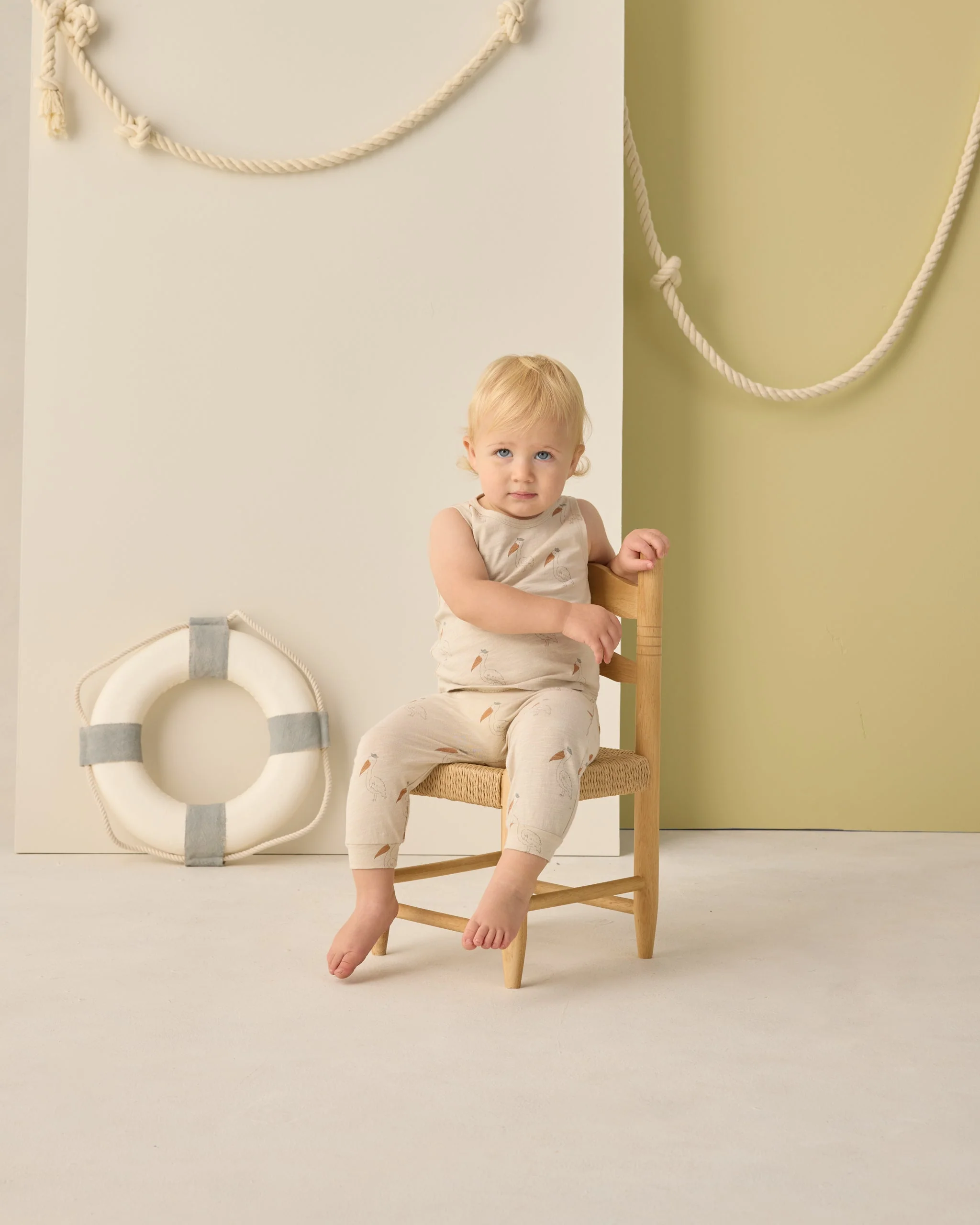 Tank + Slouch Pant Set Pelican - Image 3