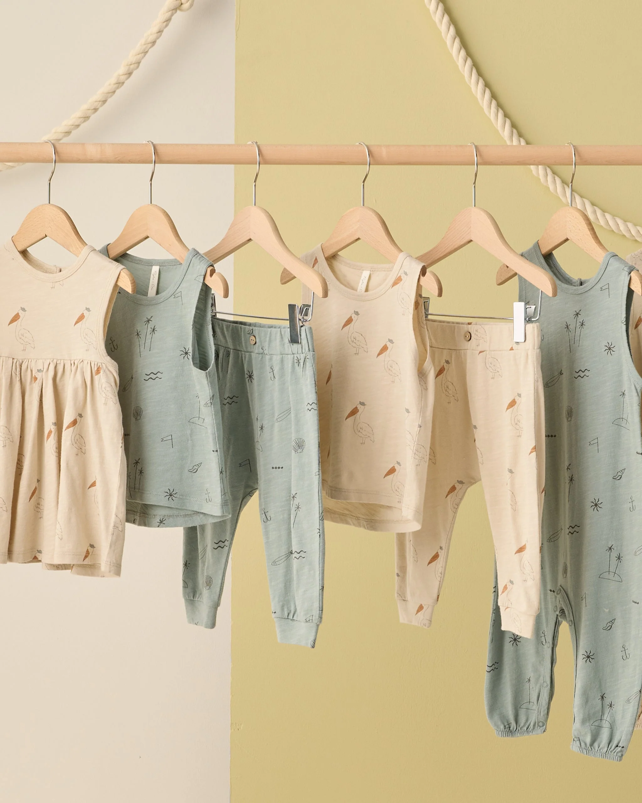 Tank + Slouch Pant Set Pelican - Image 5