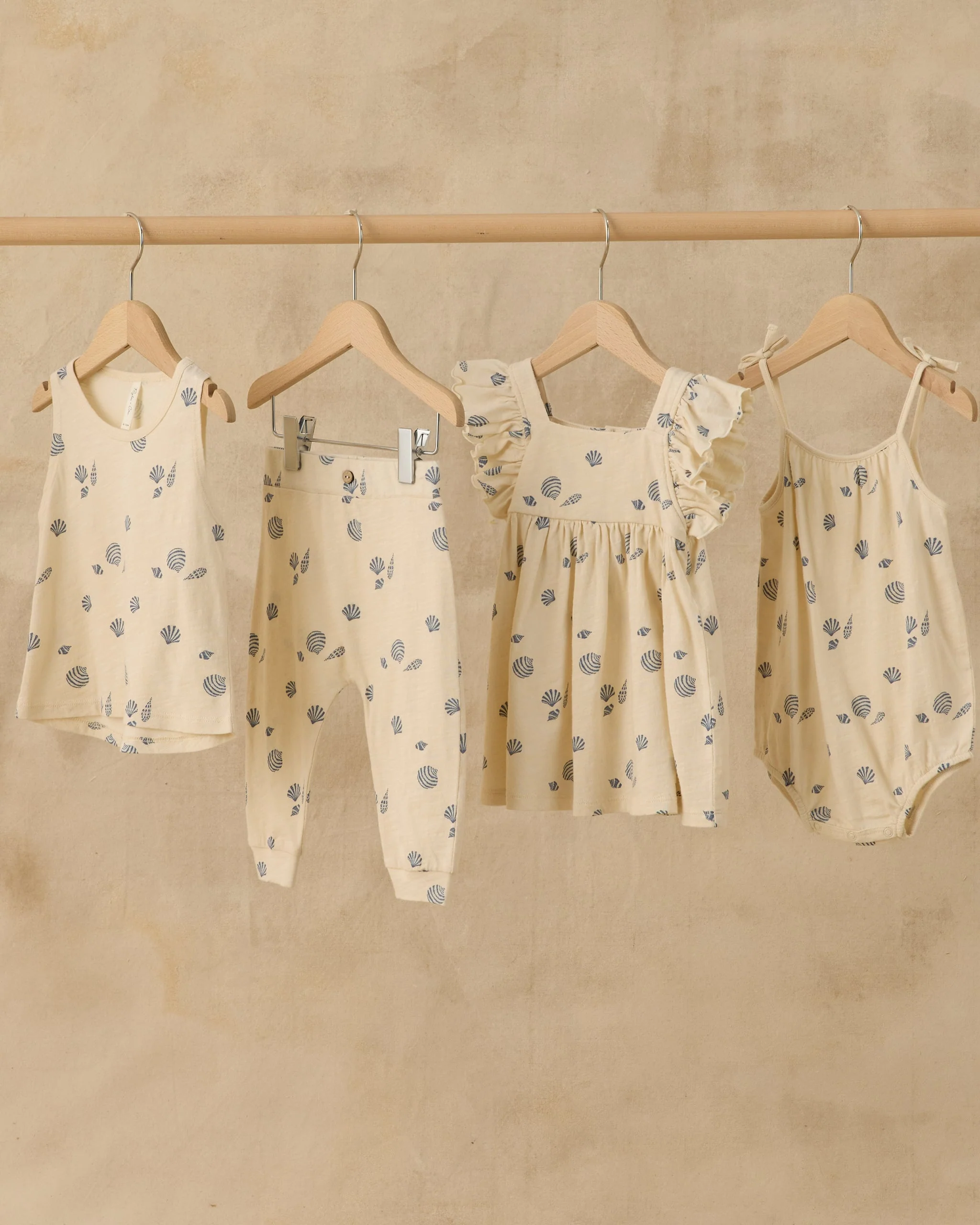 Tank + Slouch Pant Set Seashells - Image 4