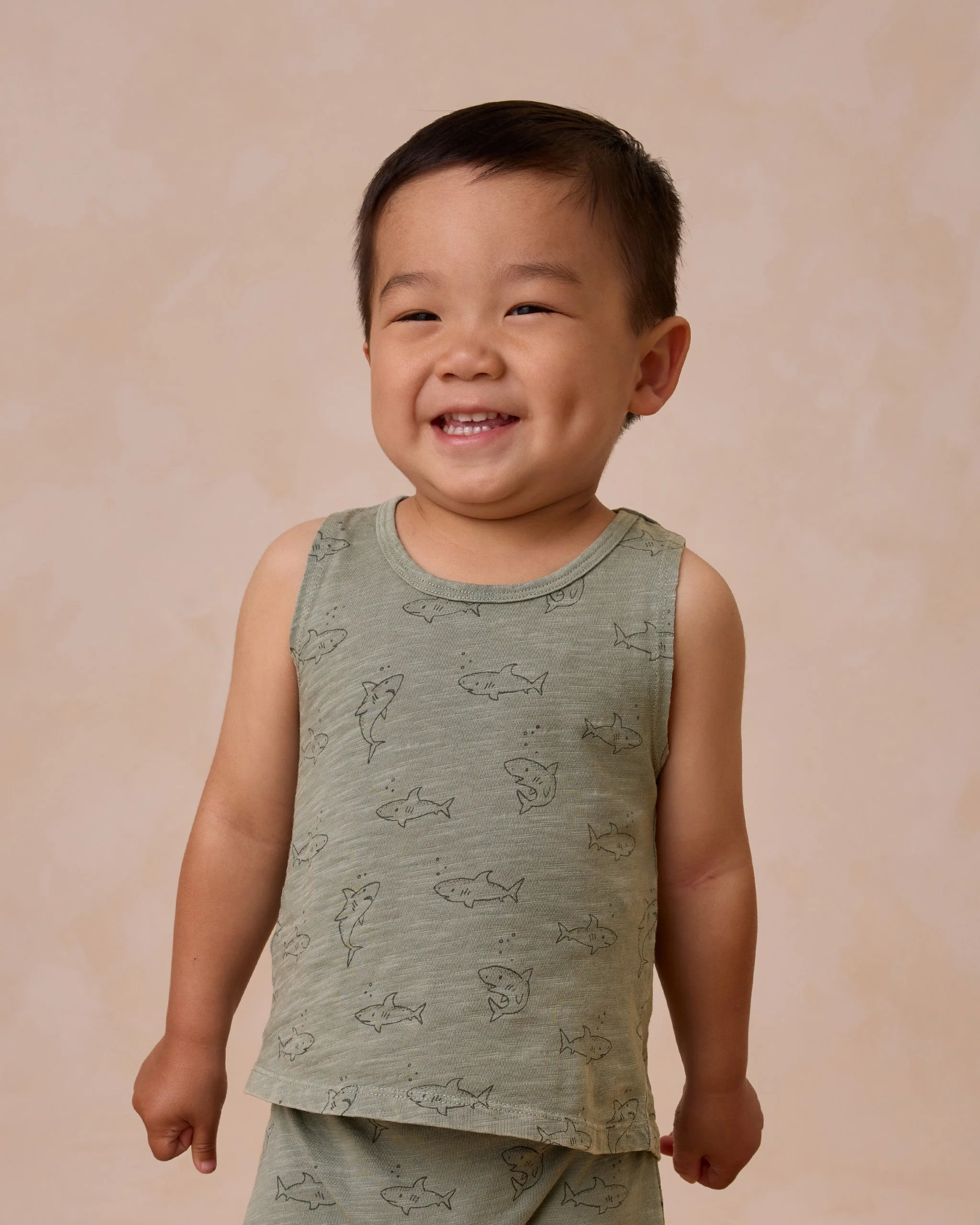 Tank + Slouch Pant Set || Sharks - Image 2