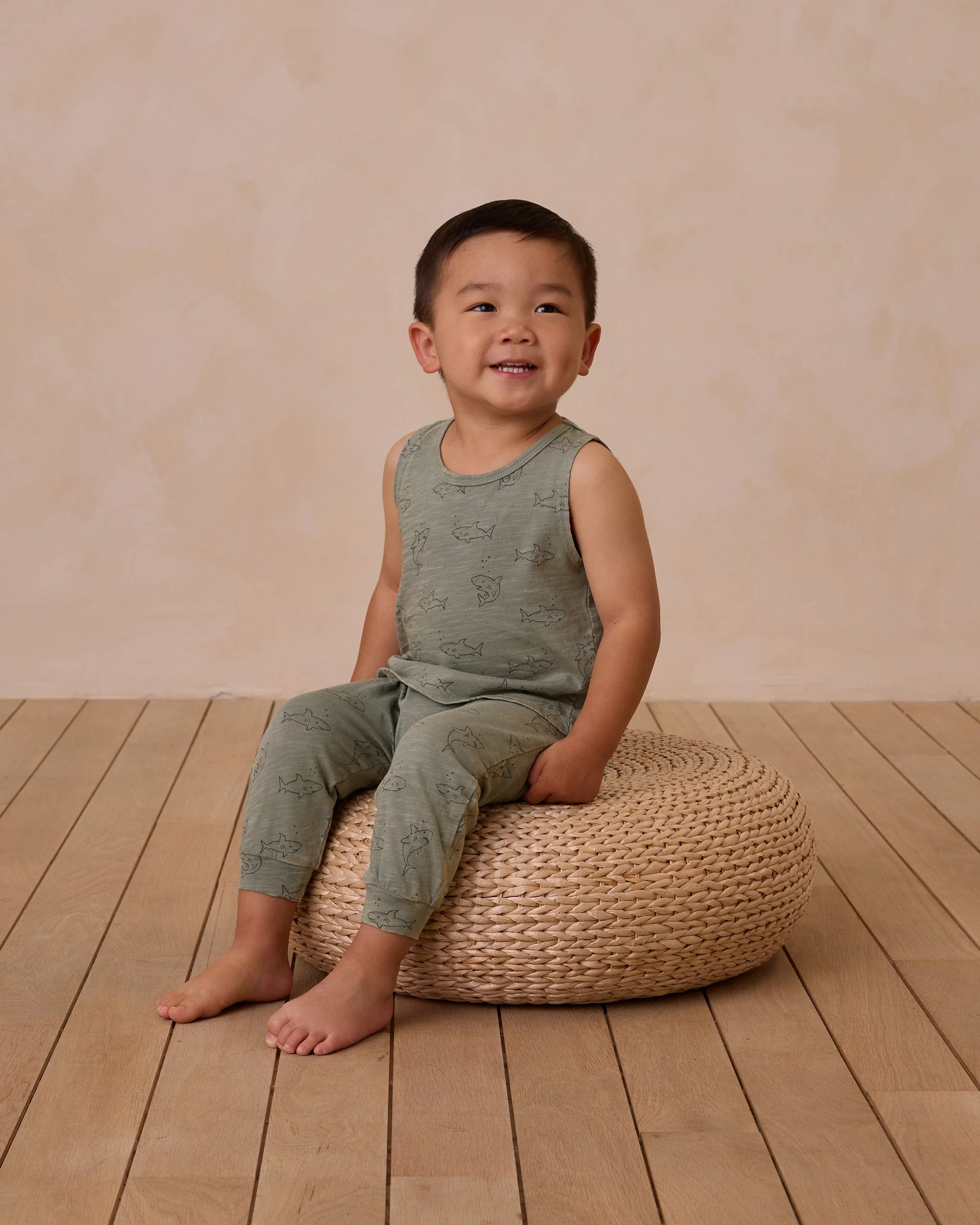 Tank + Slouch Pant Set || Sharks - Image 3