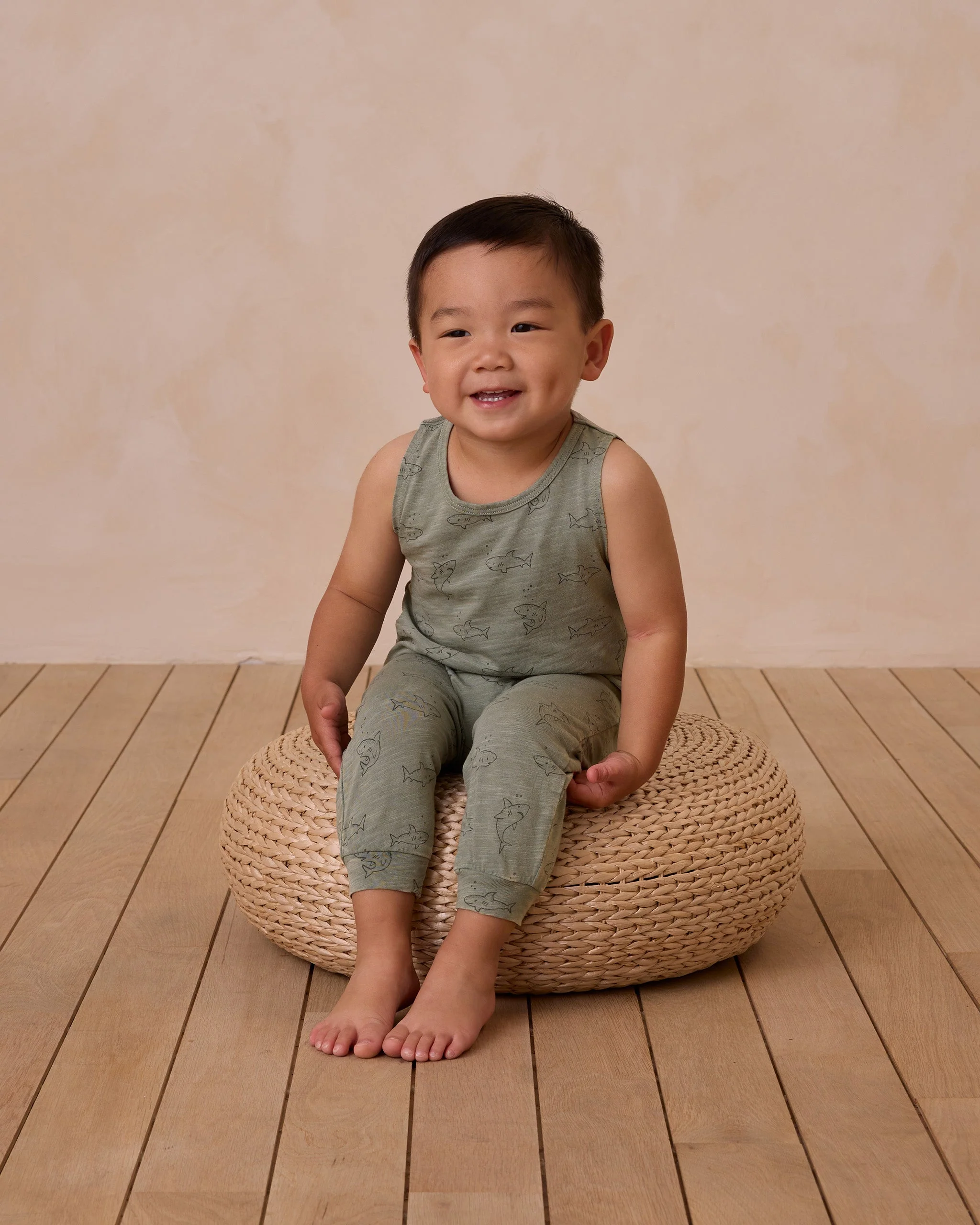 Tank + Slouch Pant Set || Sharks - Image 4