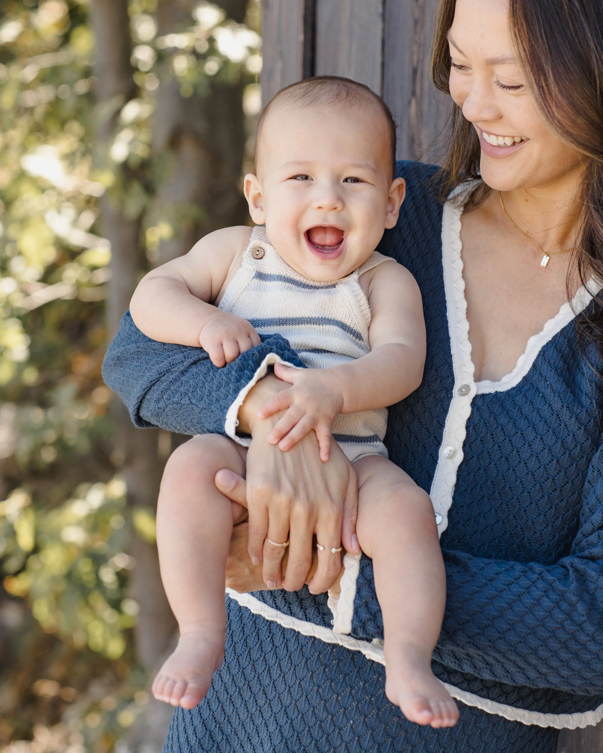 Tatum Romper Ocean Stripe - Image 4