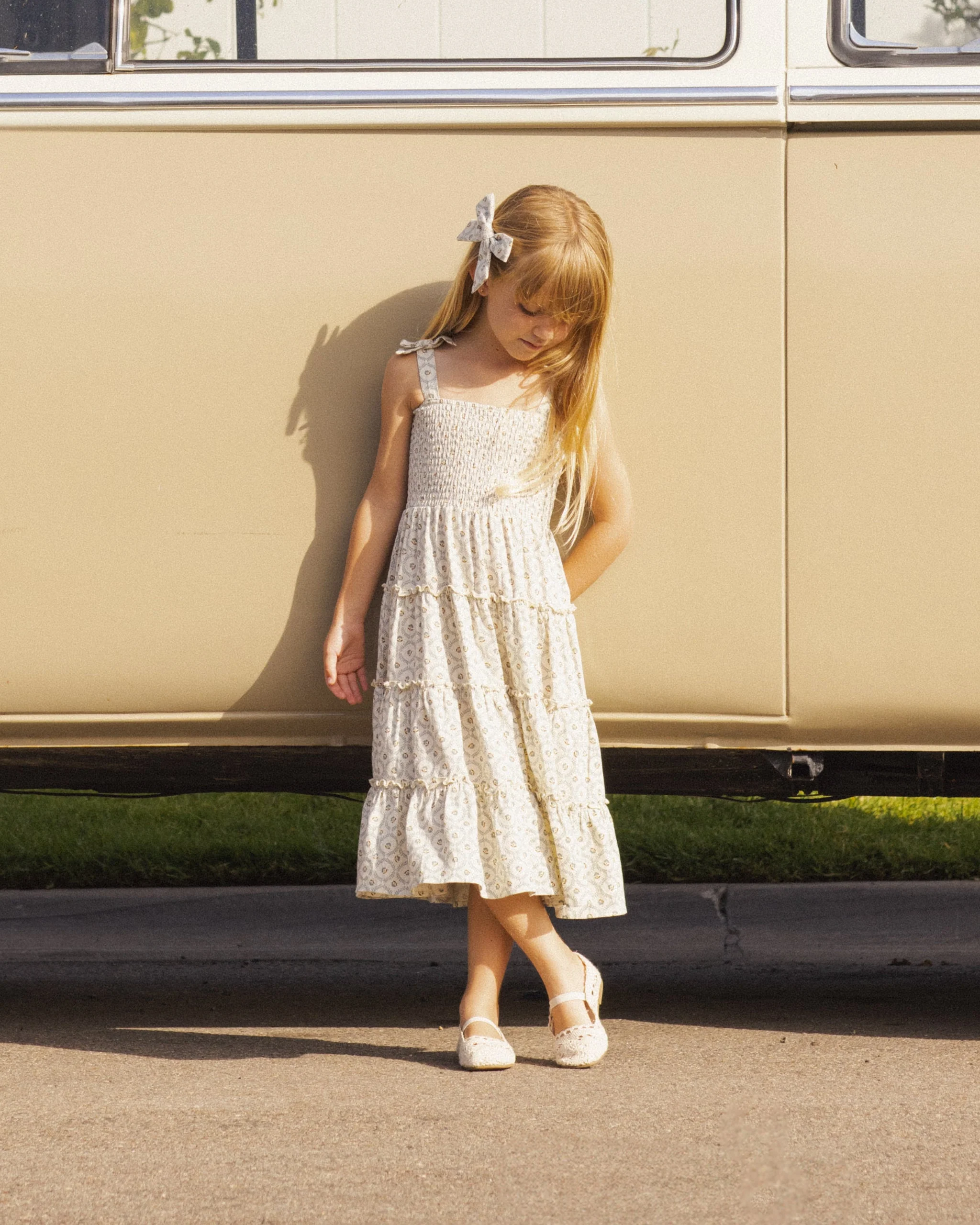 Taylor Dress Green Fleur - Image 6