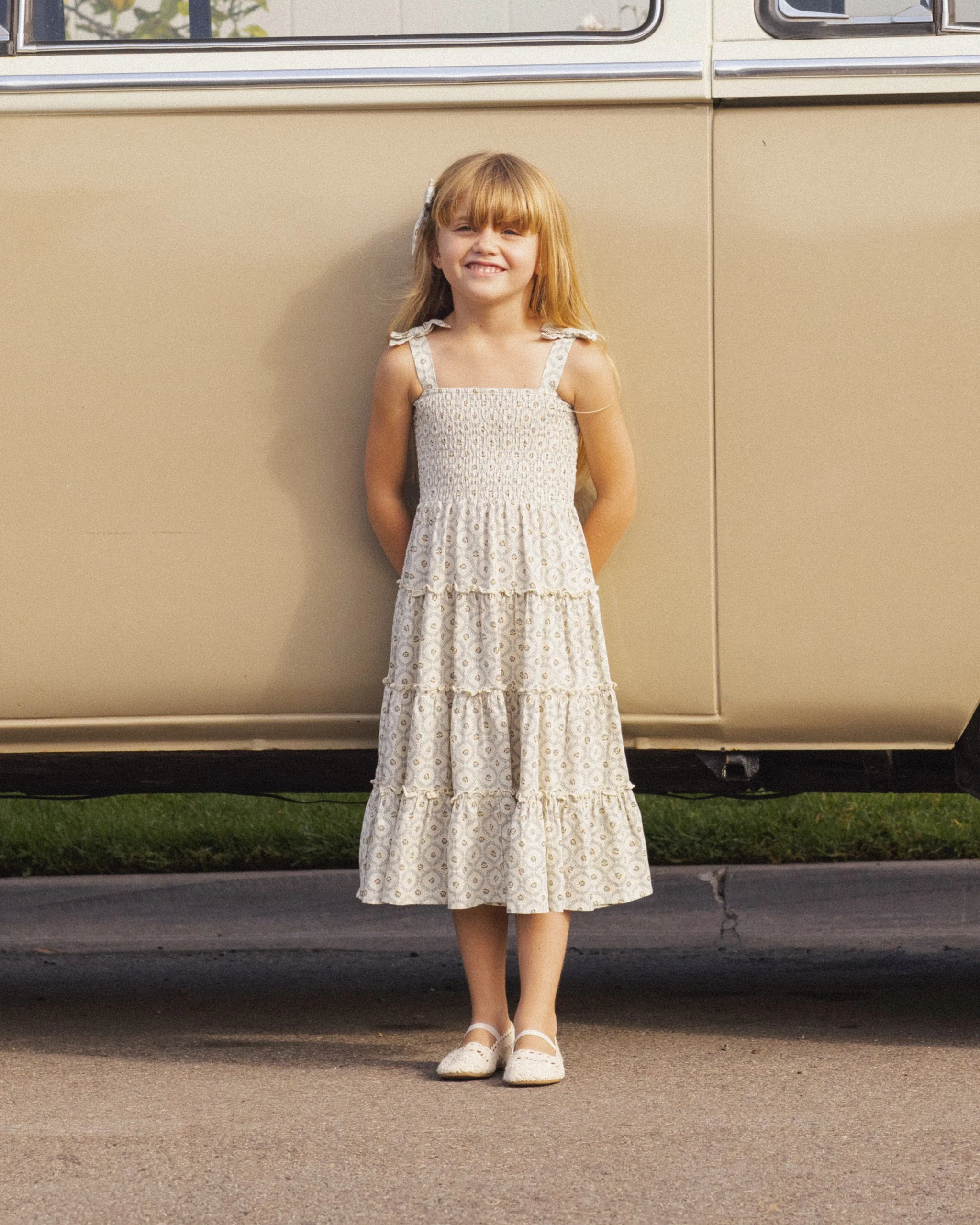 Taylor Dress Green Fleur - Image 7