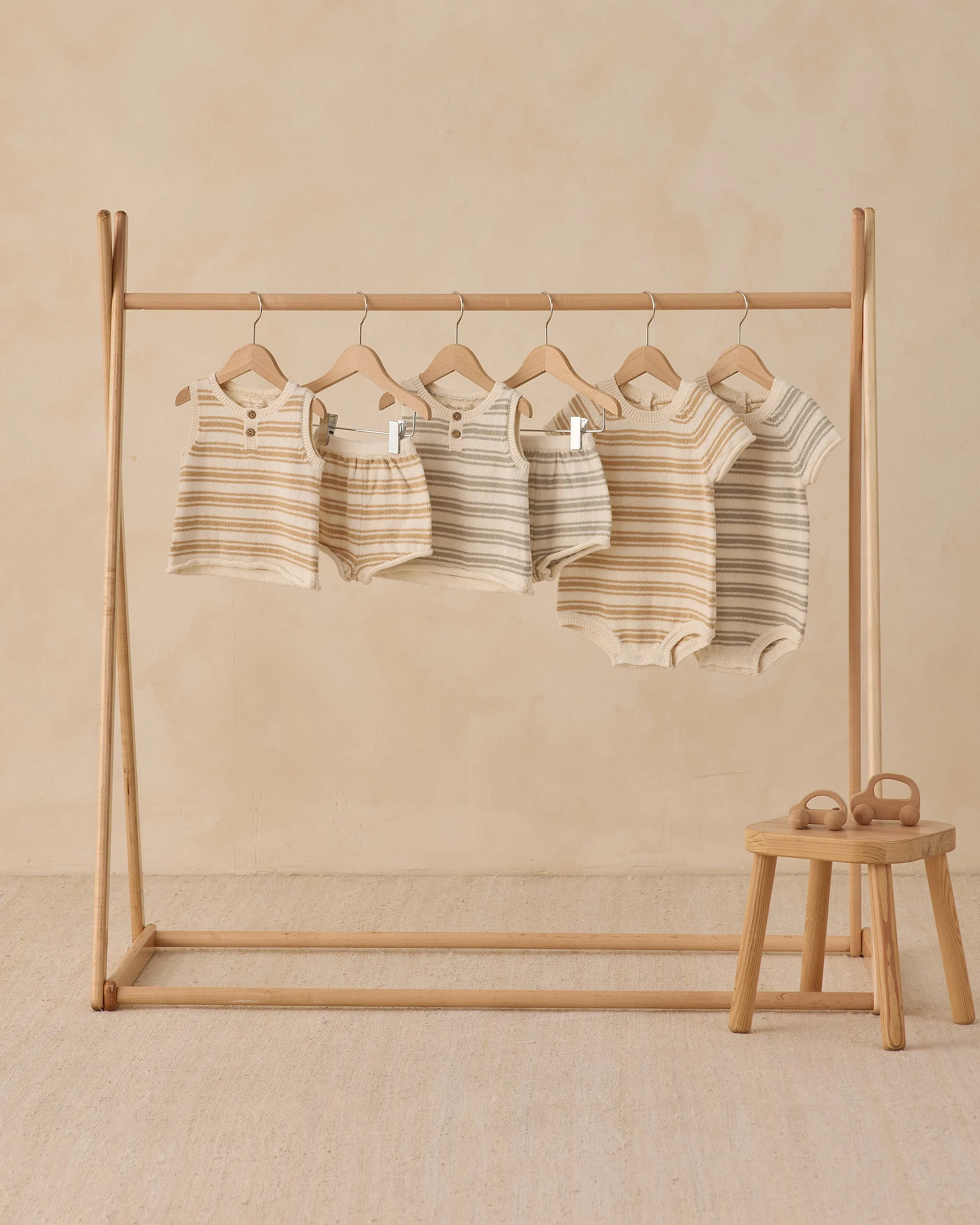 Taylor Knit Set Butterscotch Stripe - Image 5