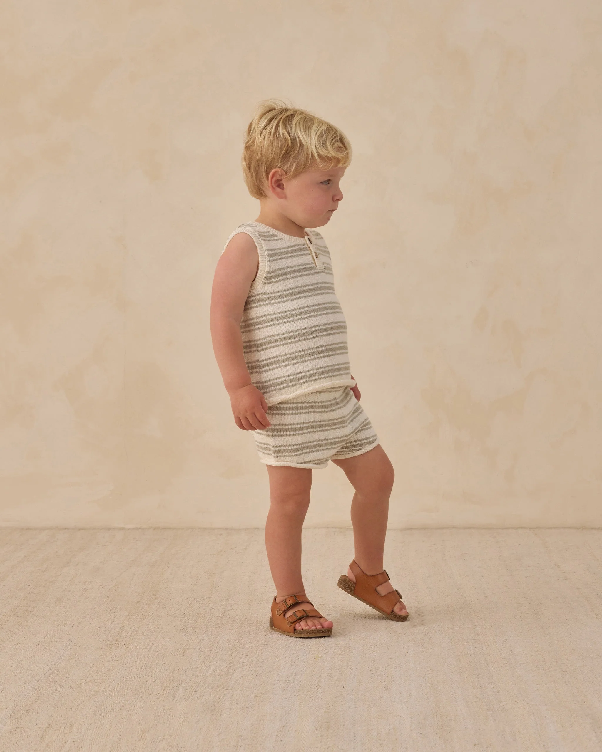 Taylor Knit Set Sage Stripe - Image 2