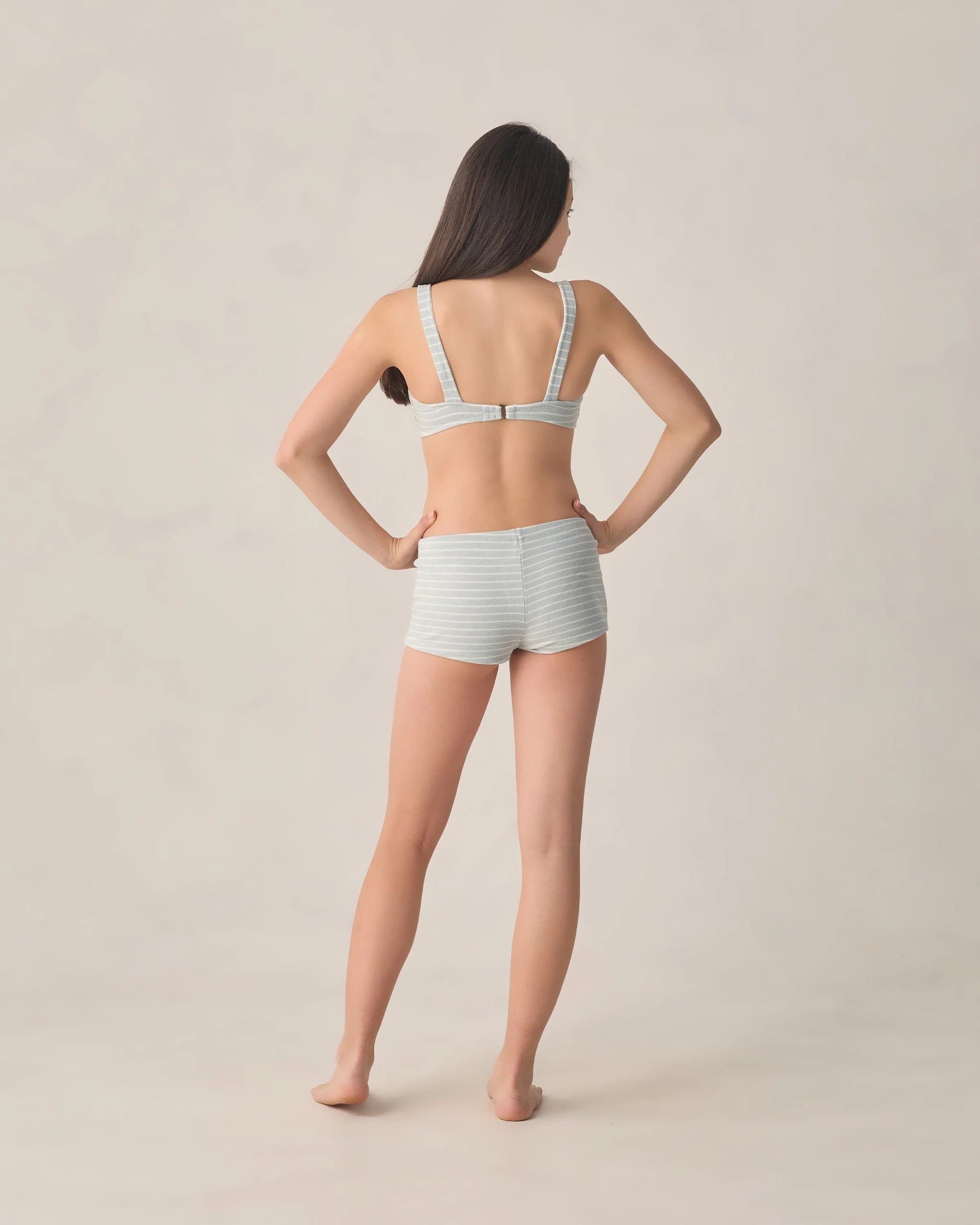 Teen Alaya Bikini Set Seafoam Stripe - Image 2