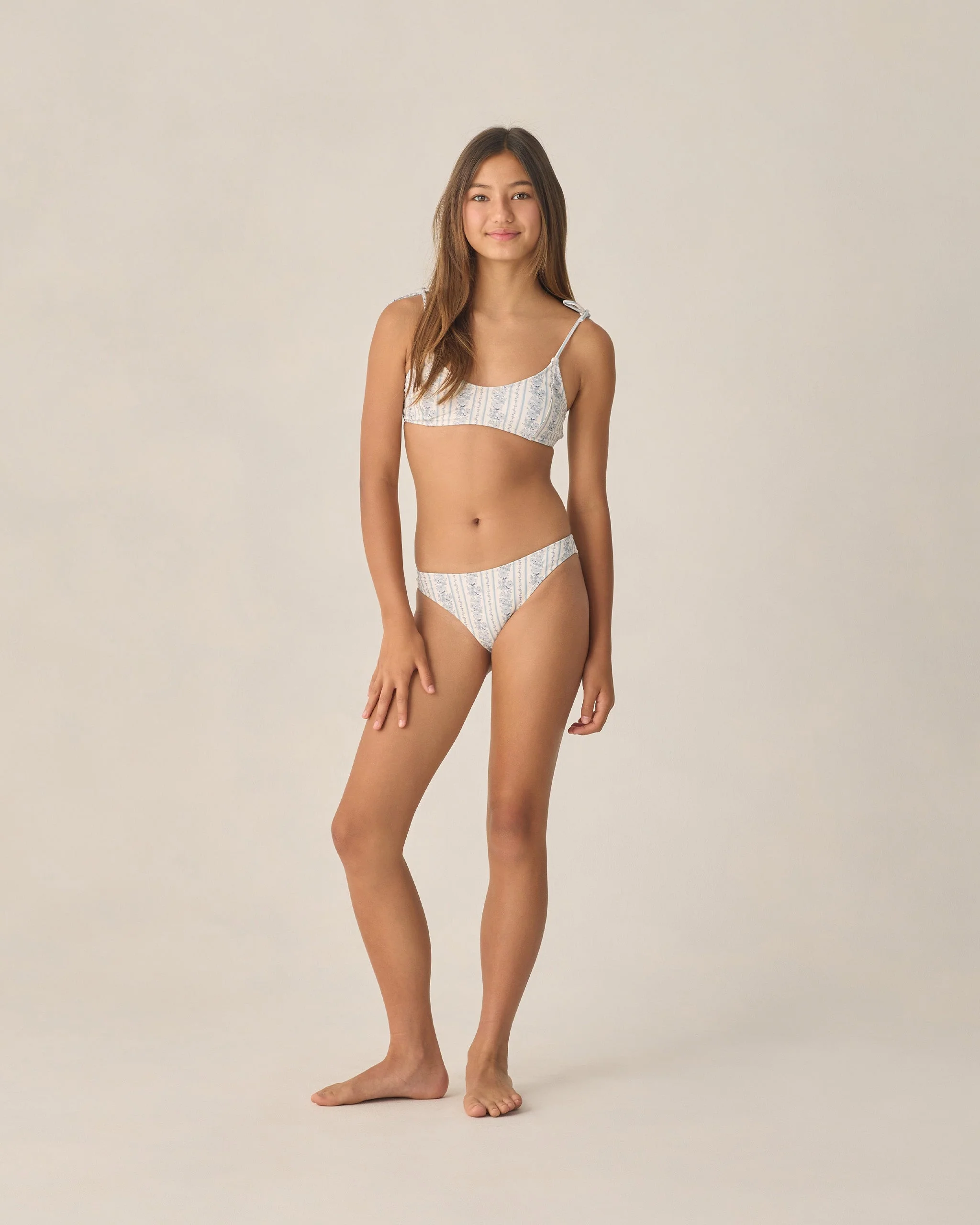 Teen Alba Bikini Set Blue Floral