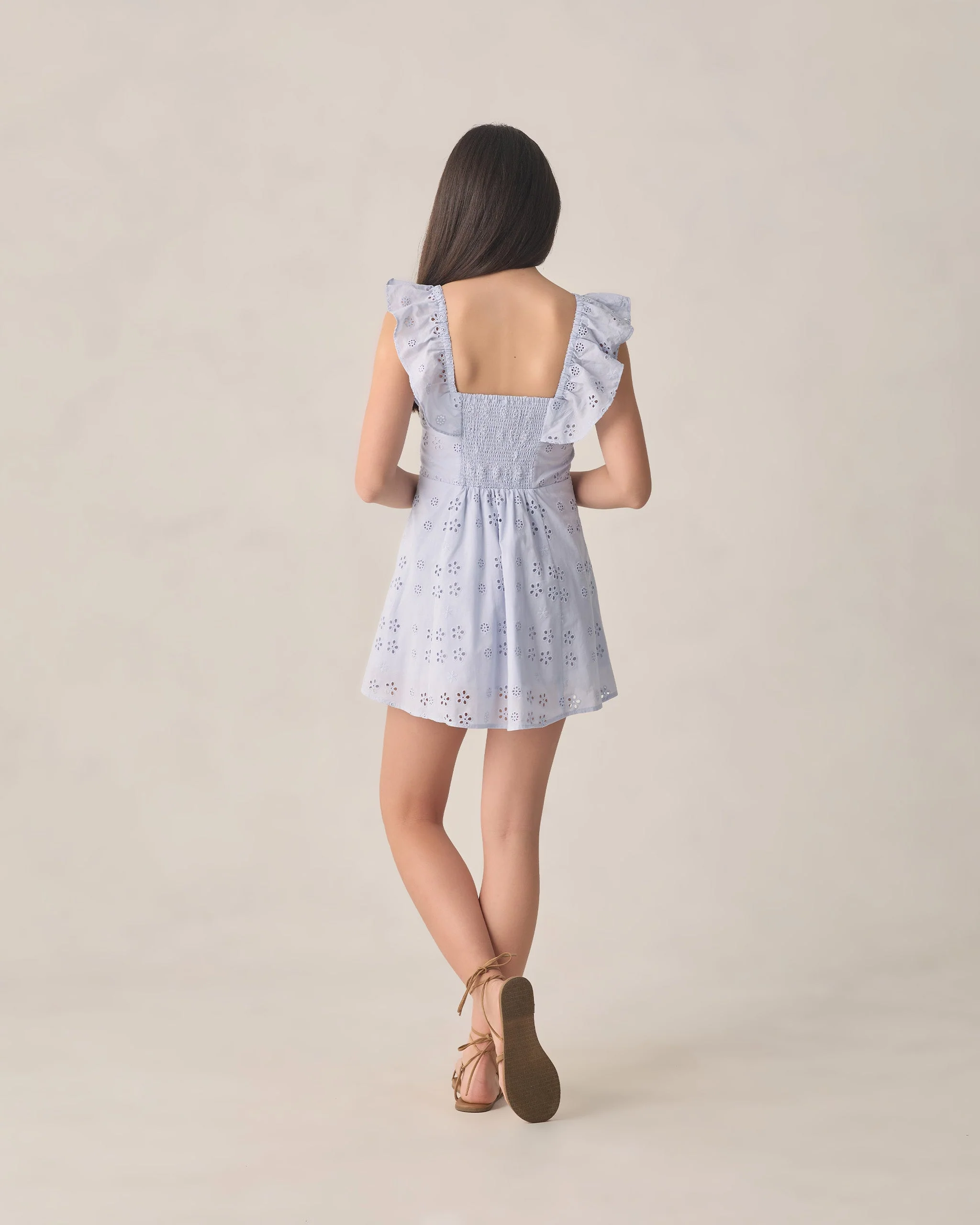 Teen Bianca Mini Dress Periwinkle - Image 2