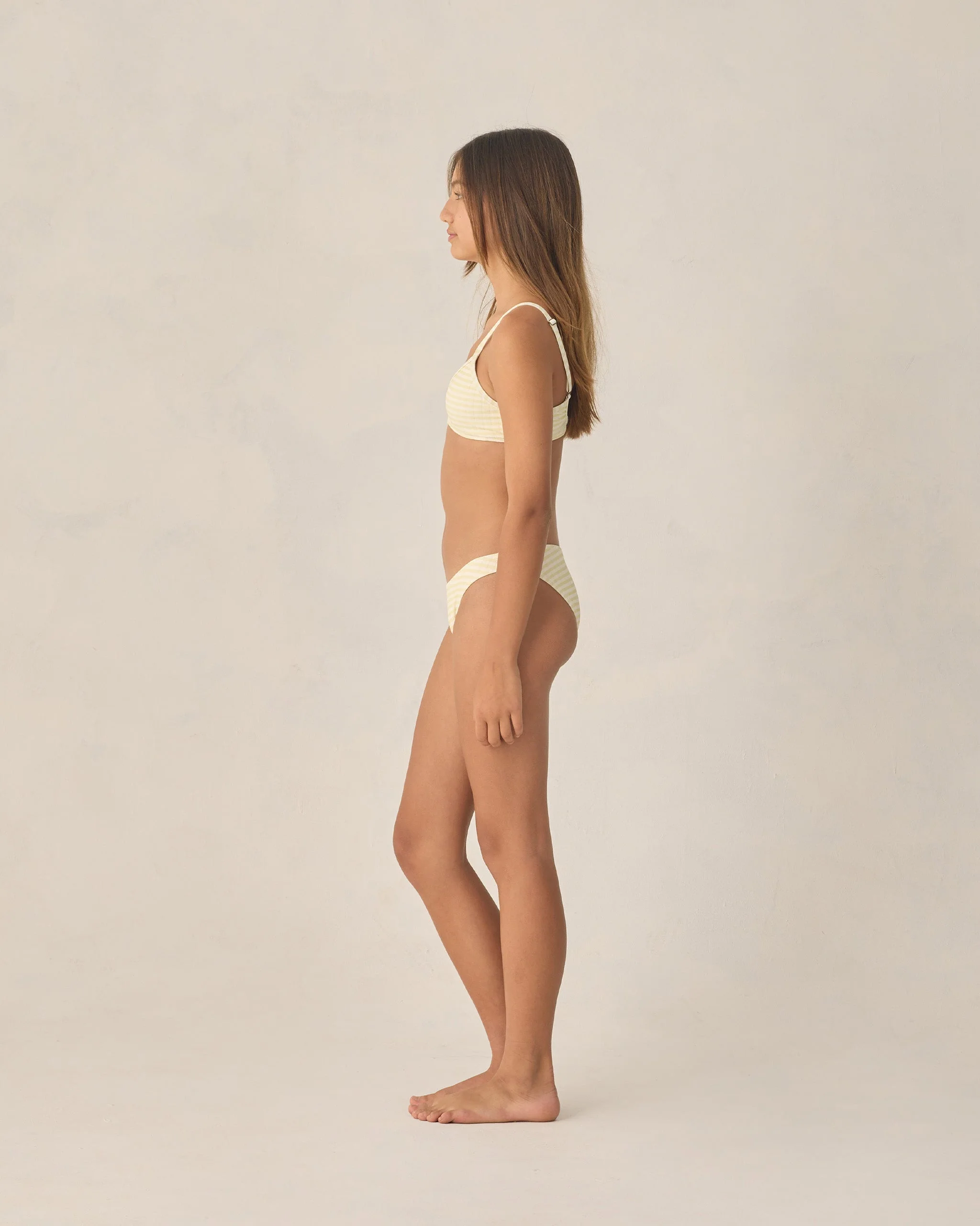 Teen Cora Bikini Set Citron Stripe - Image 3
