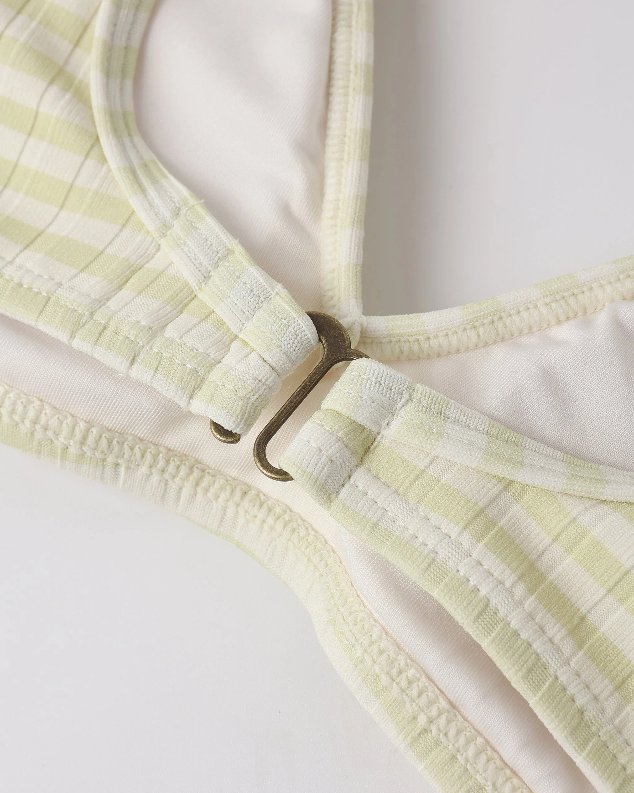 Teen Cora Bikini Set Citron Stripe - Image 8