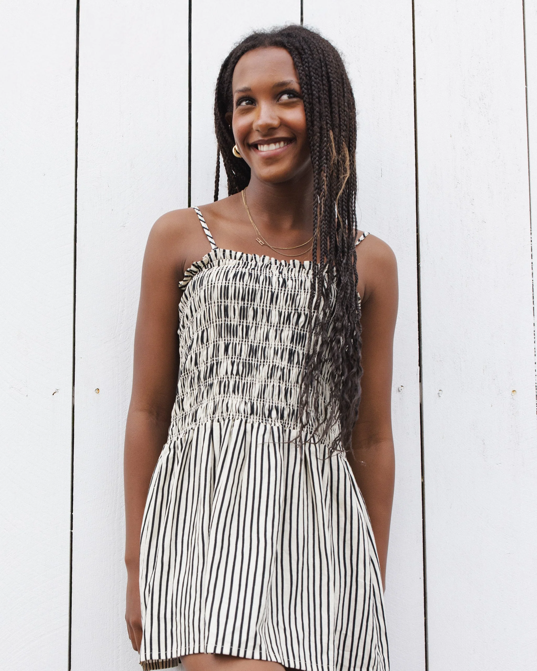 Teen Daria Mini Dress Wavy Stripe - Image 5