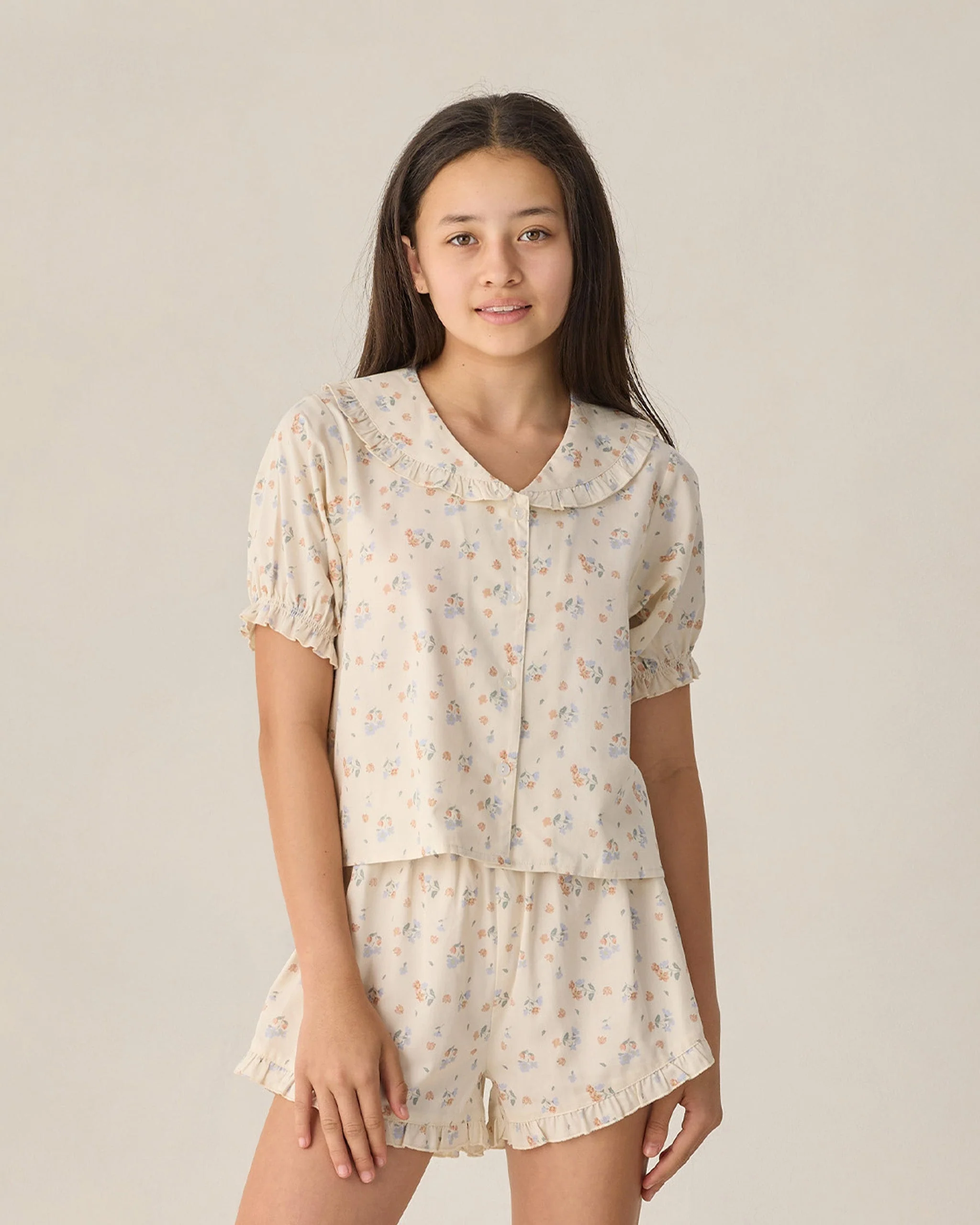 Teen Delilah Pajama Set Pastel Garden - Image 4