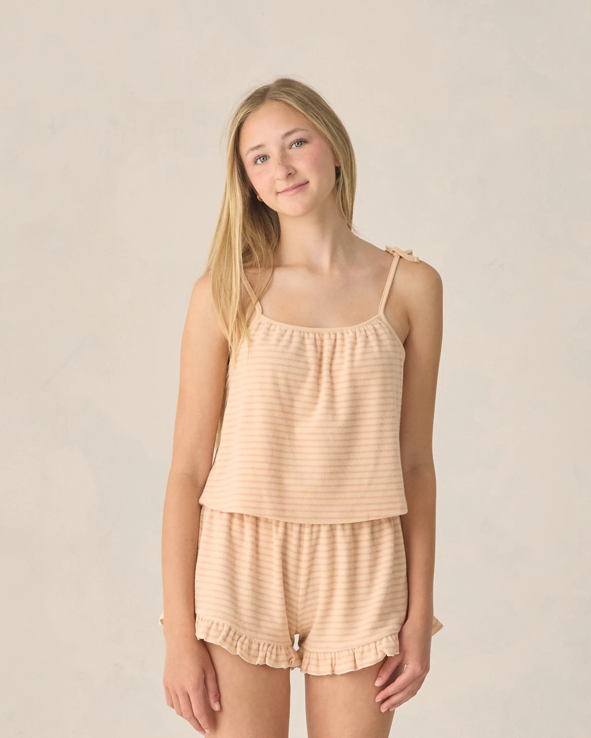 Teen Faye Set Pink Stripe - Image 5