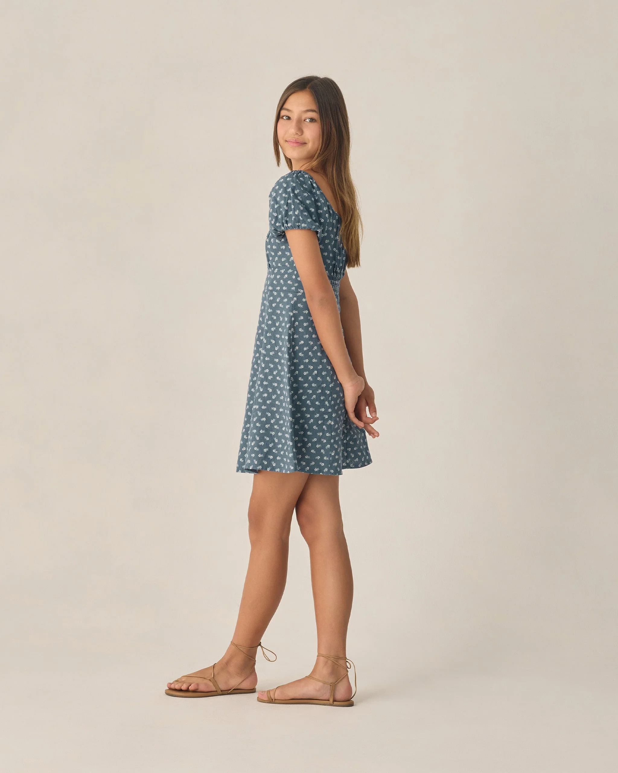 Teen Ivy Dress Ditsy - Image 3