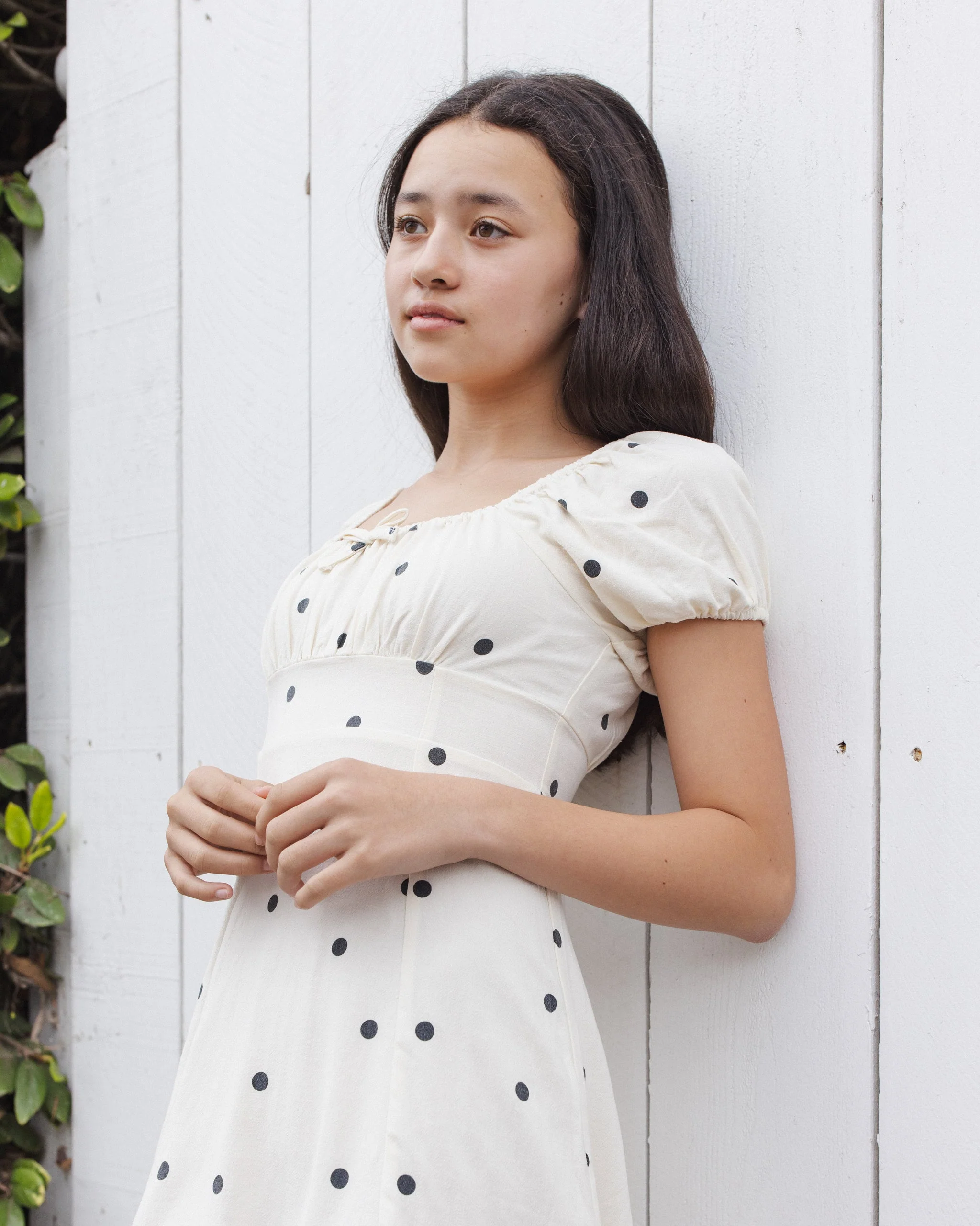 Teen Ivy Dress Polka Dot - Image 3