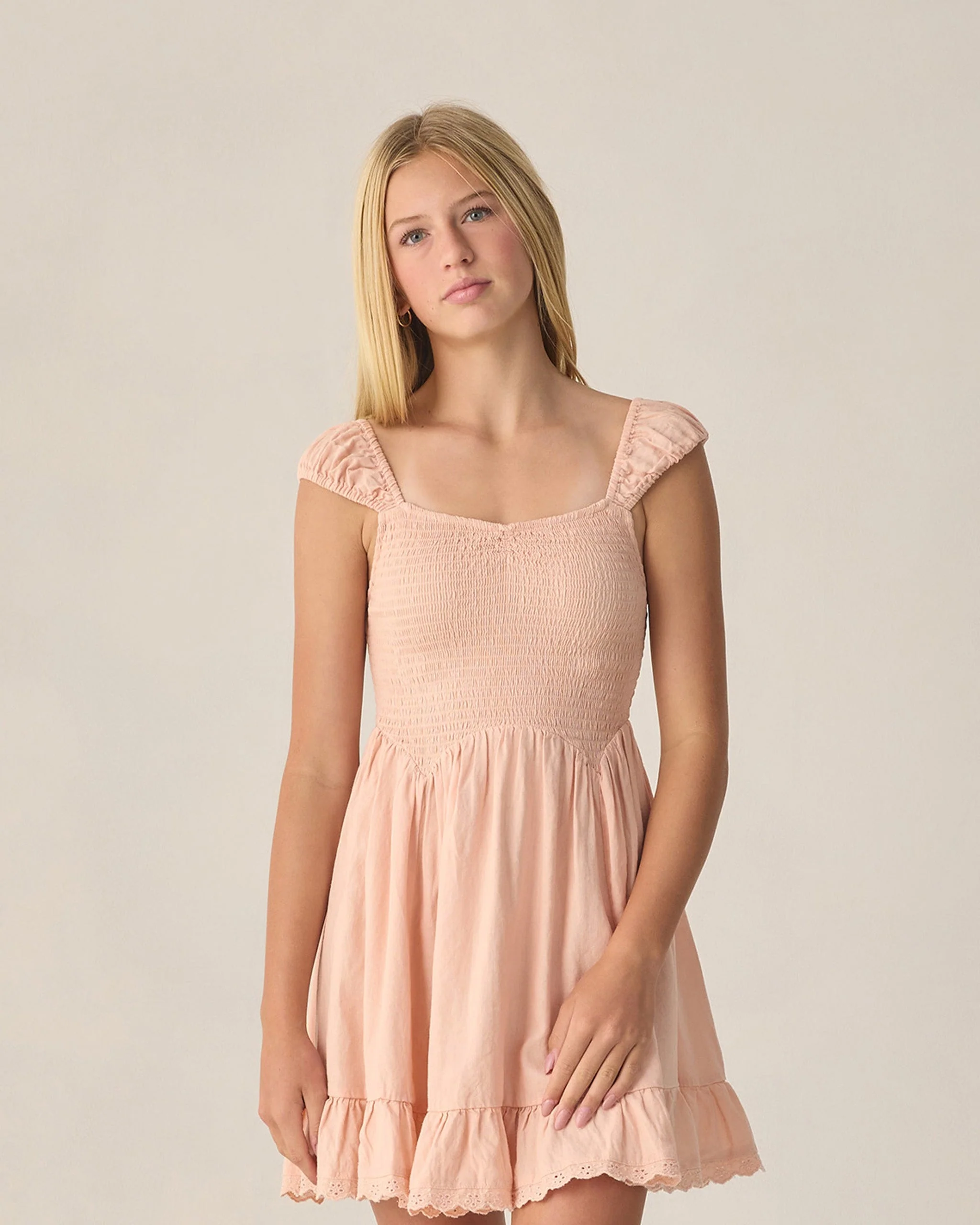 Teen Kalina Dress Blush - Image 5
