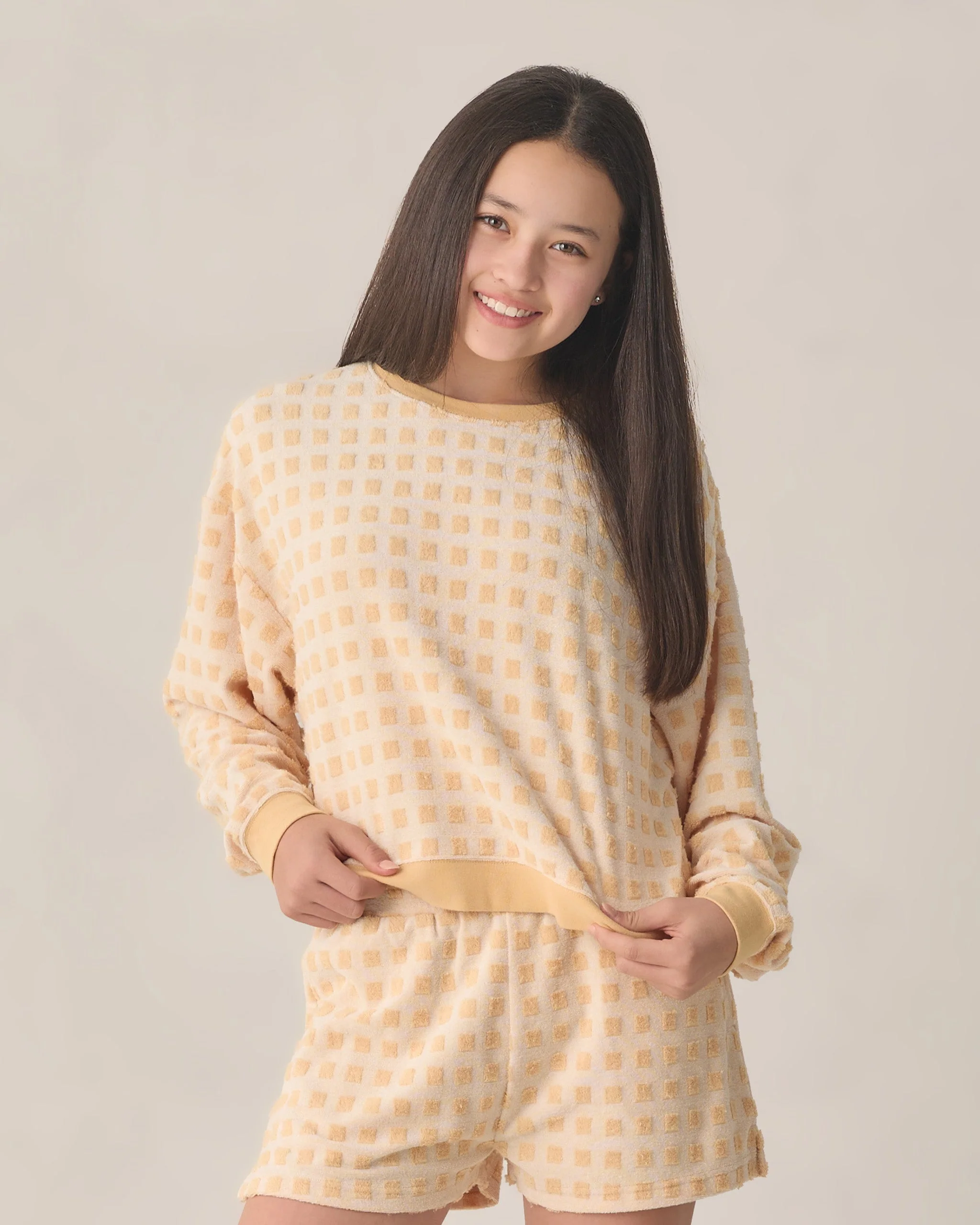 Teen Karli Set Butterscotch Grid