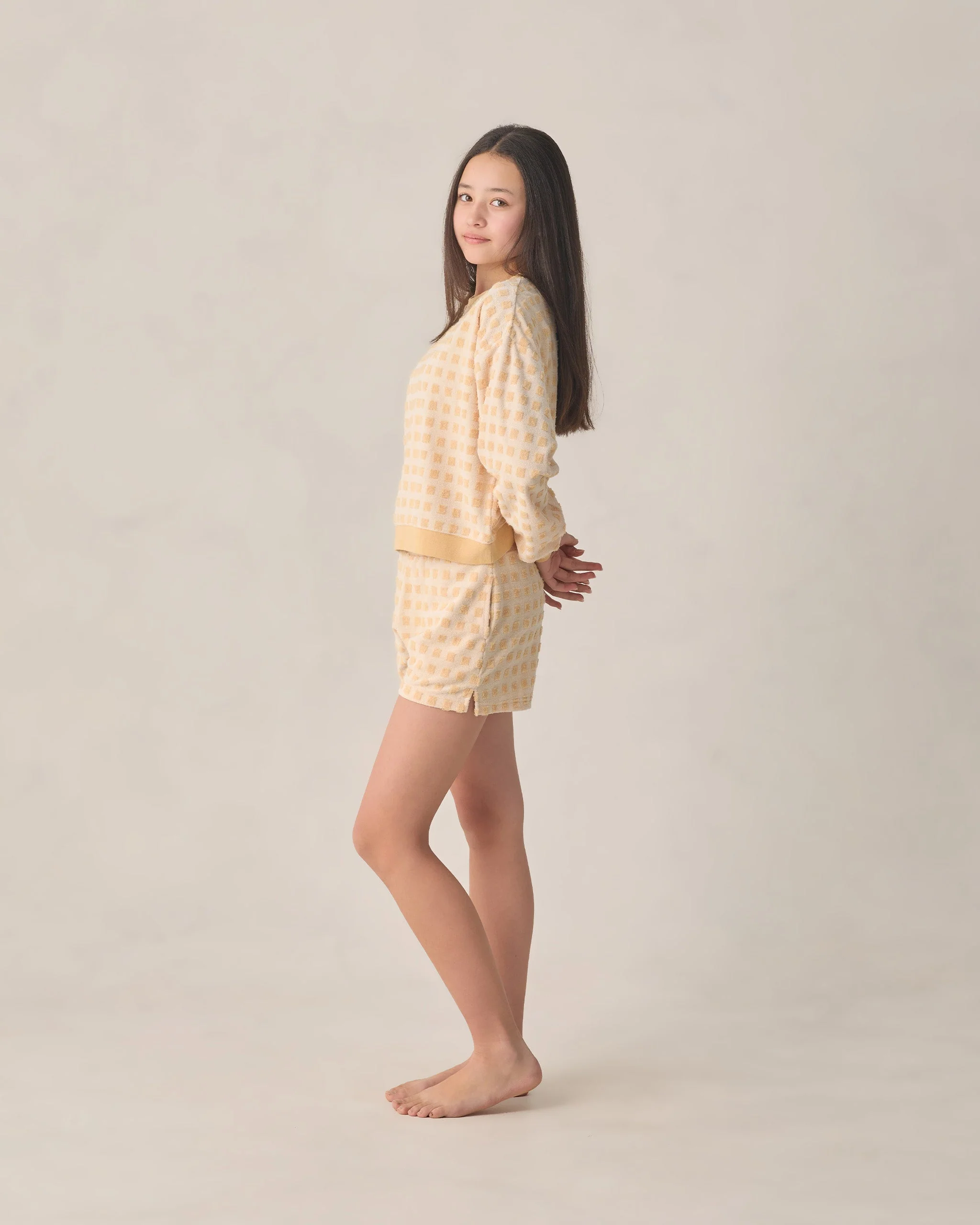 Teen Karli Set Butterscotch Grid - Image 3