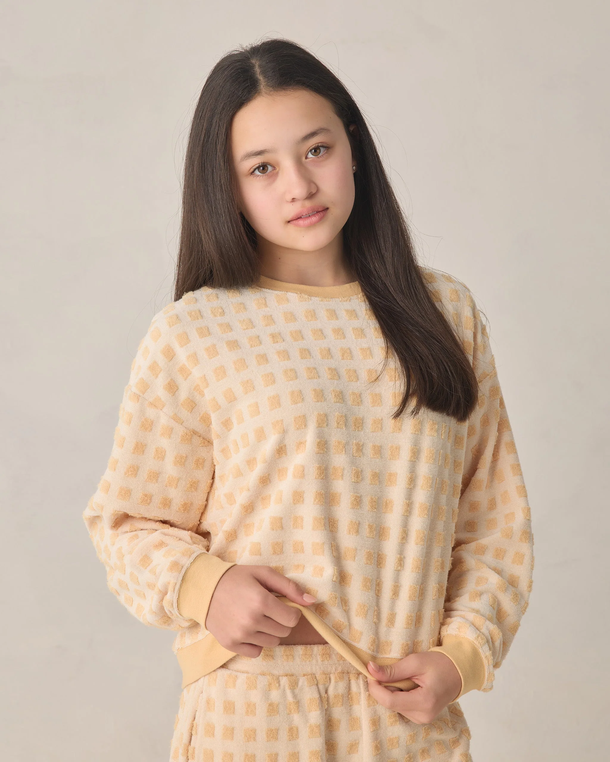 Teen Karli Set Butterscotch Grid - Image 4