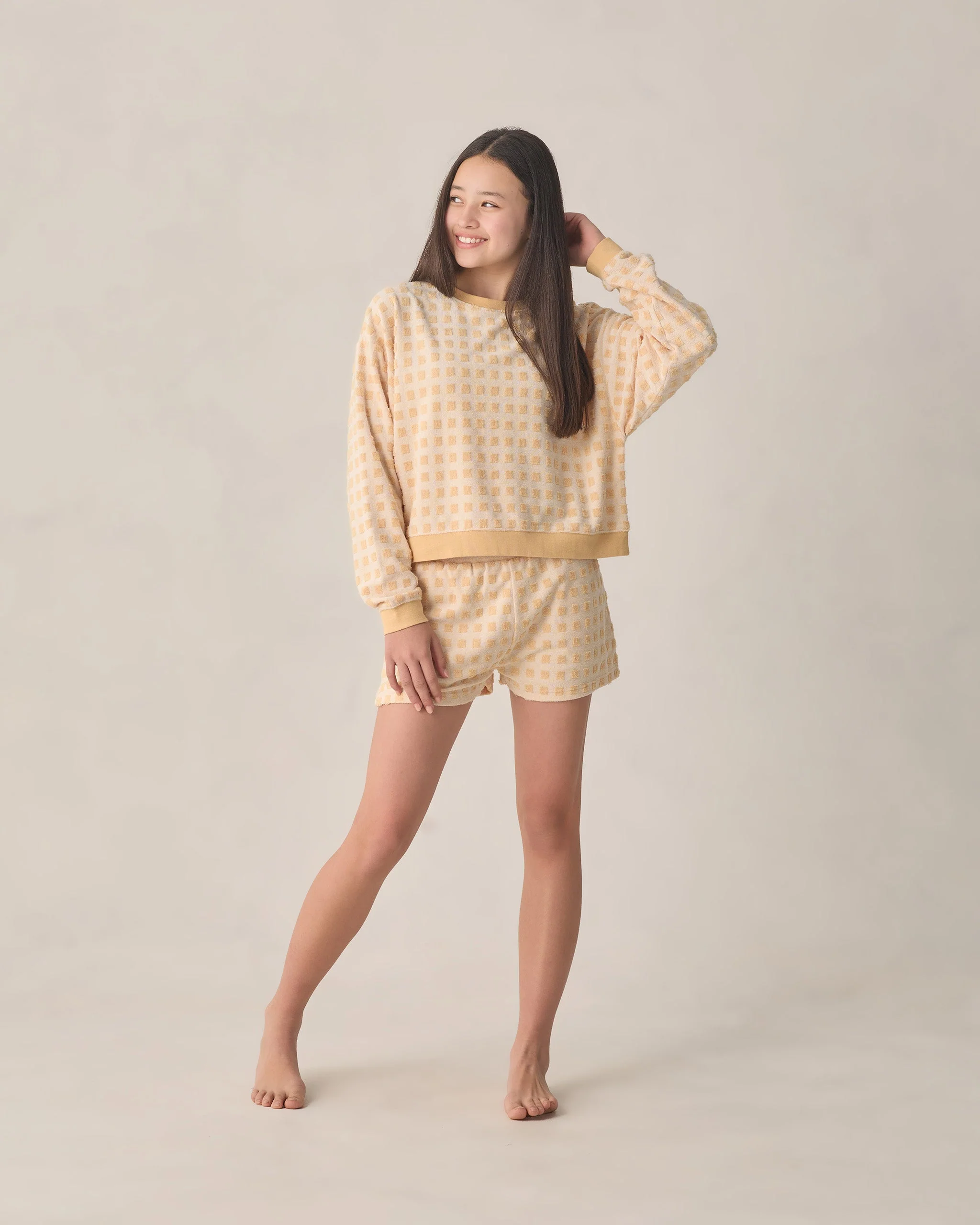Teen Karli Set Butterscotch Grid - Image 5