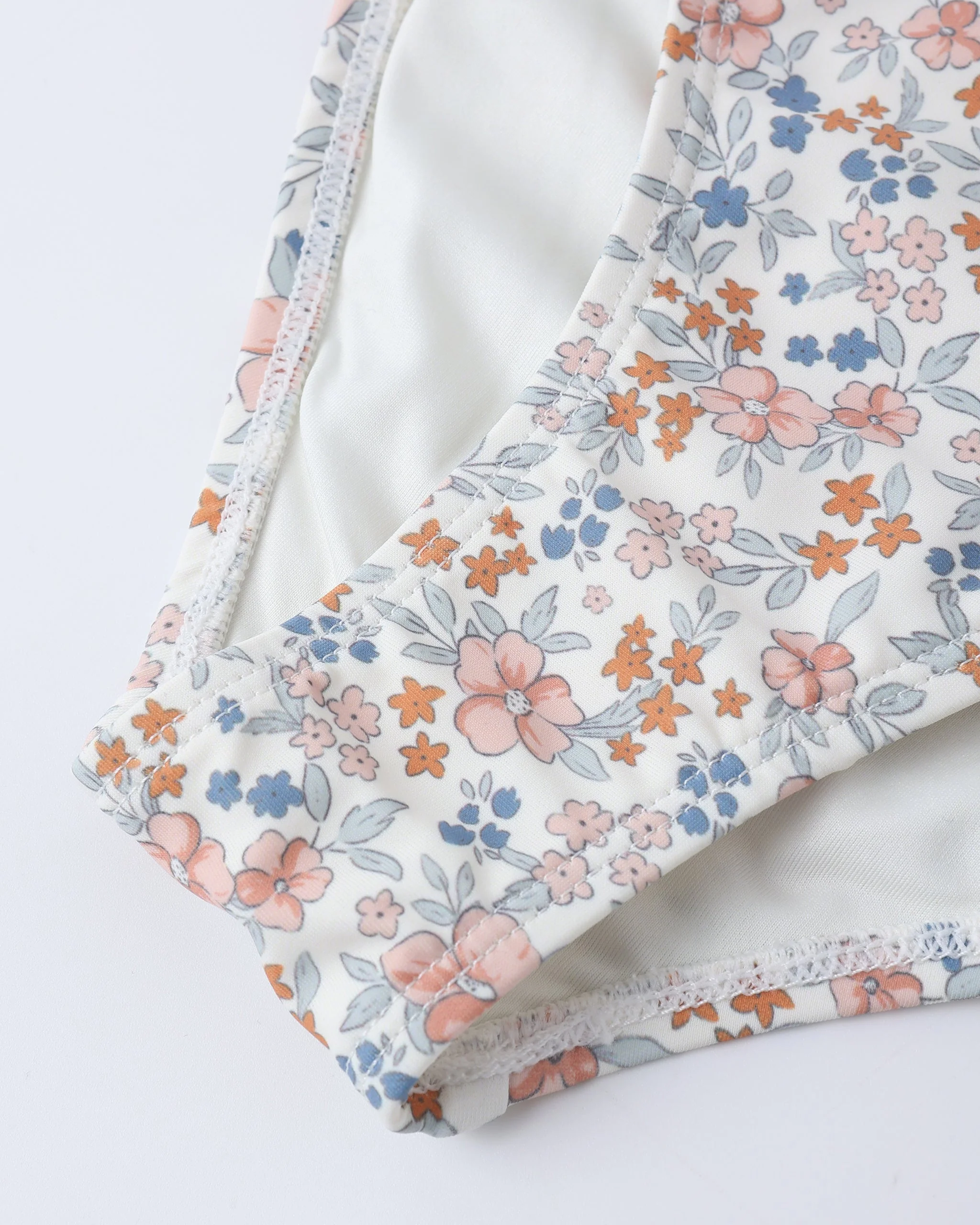 Teen Long Sleeve Bikini Set Flower Field - Image 5