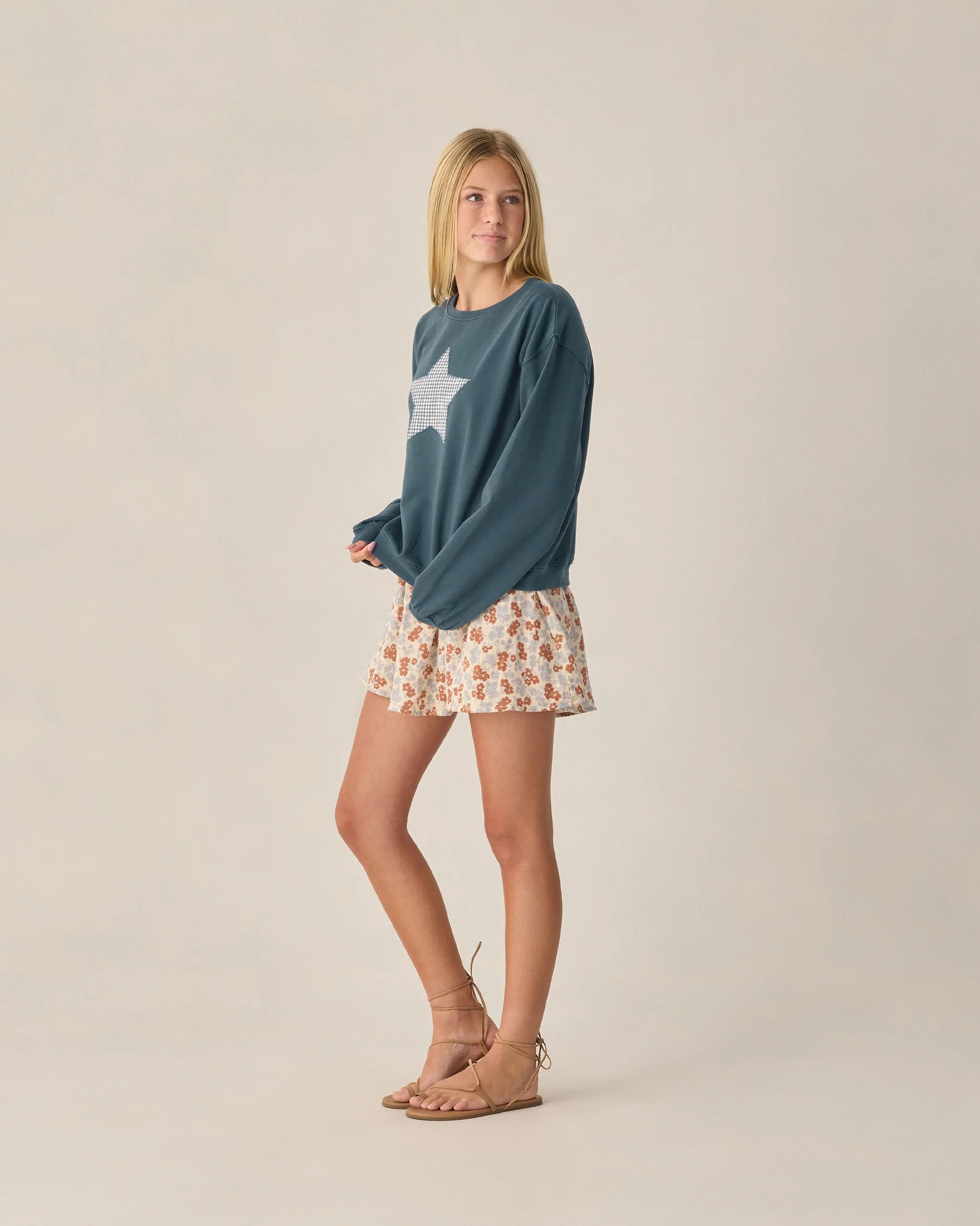 Teen Pier Sweatshirt Navy - Image 3