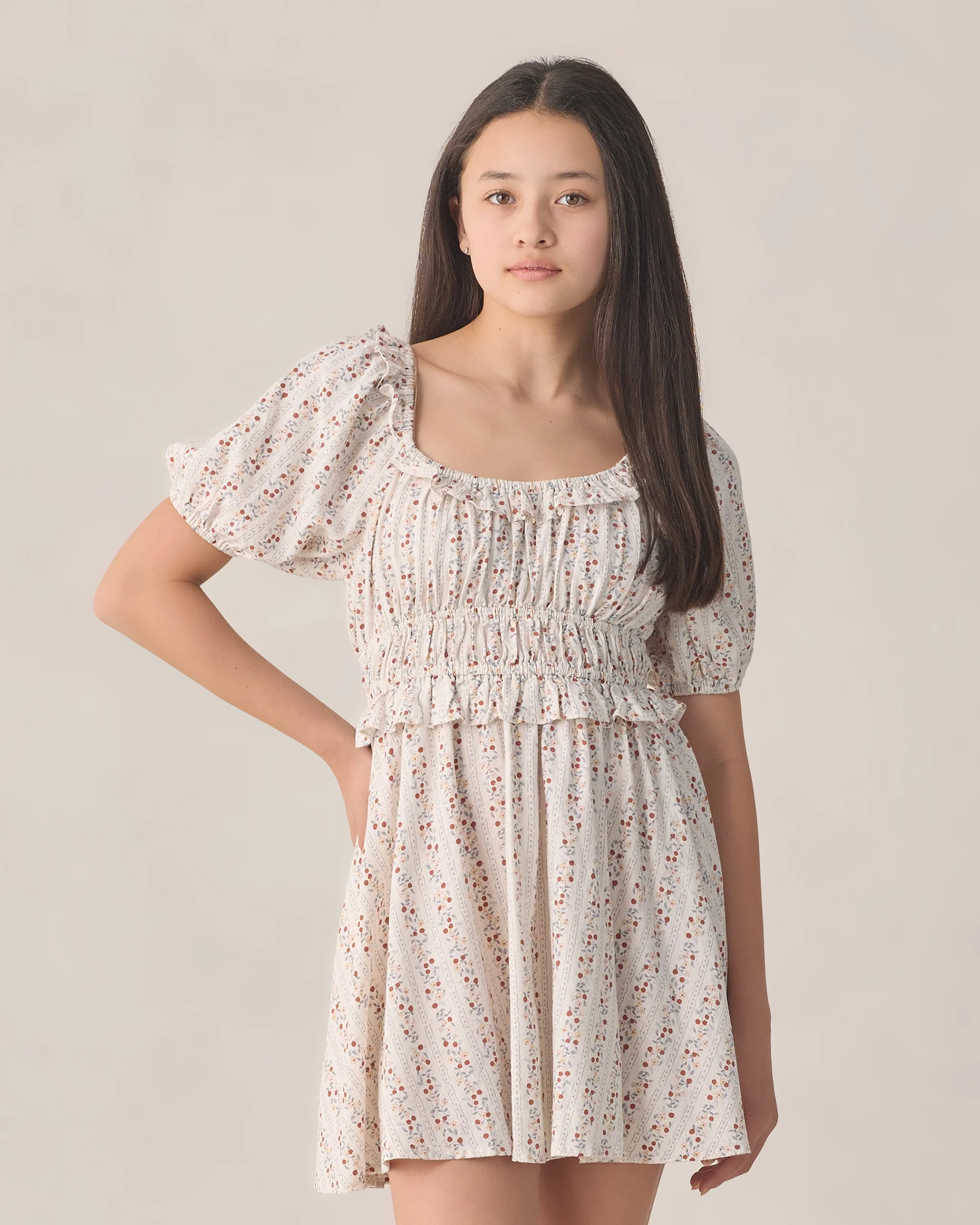 Teen Shayla Dress Summer Fruit - Image 4