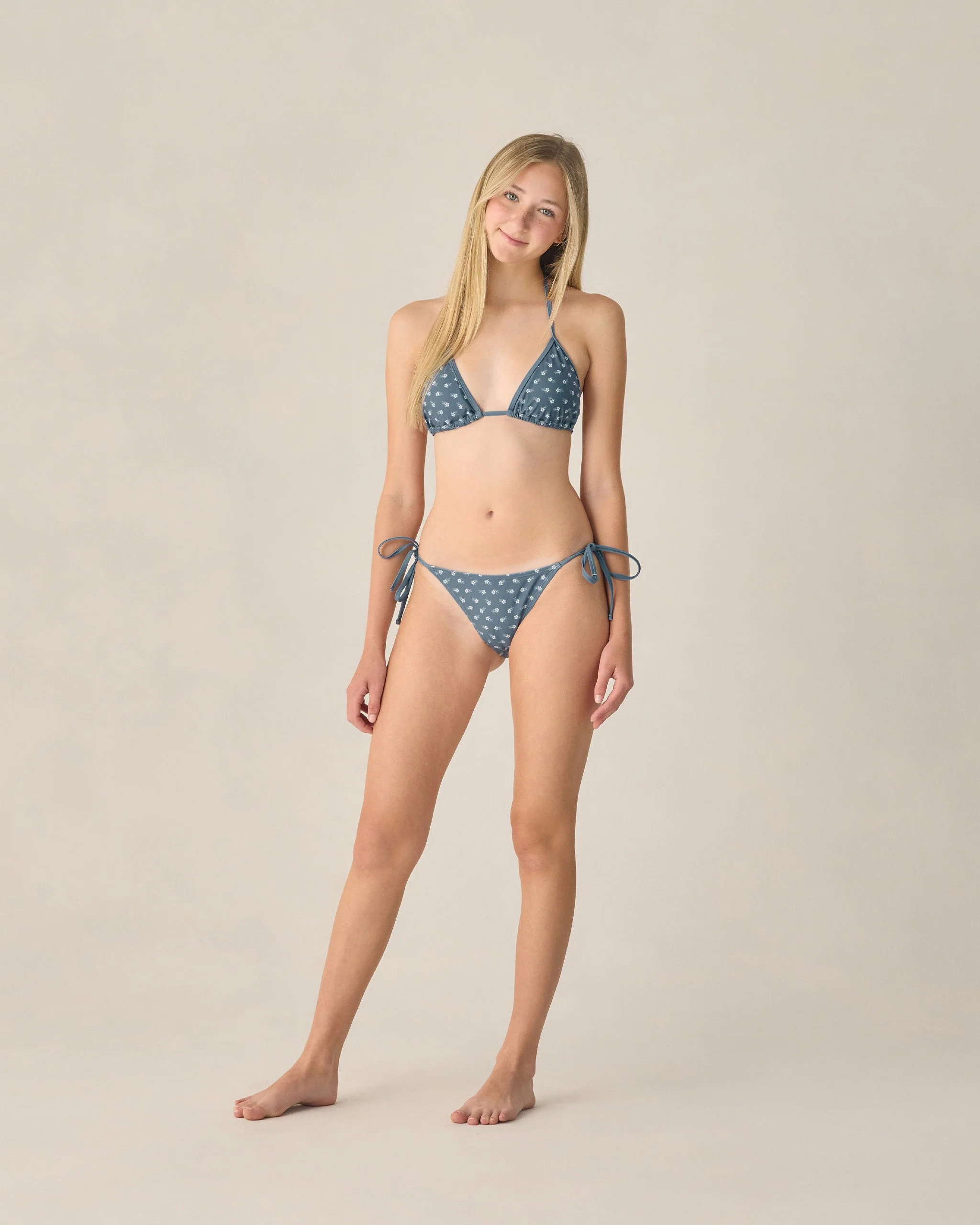 Teen Triangle Bikini Set Ditsy - Image 4