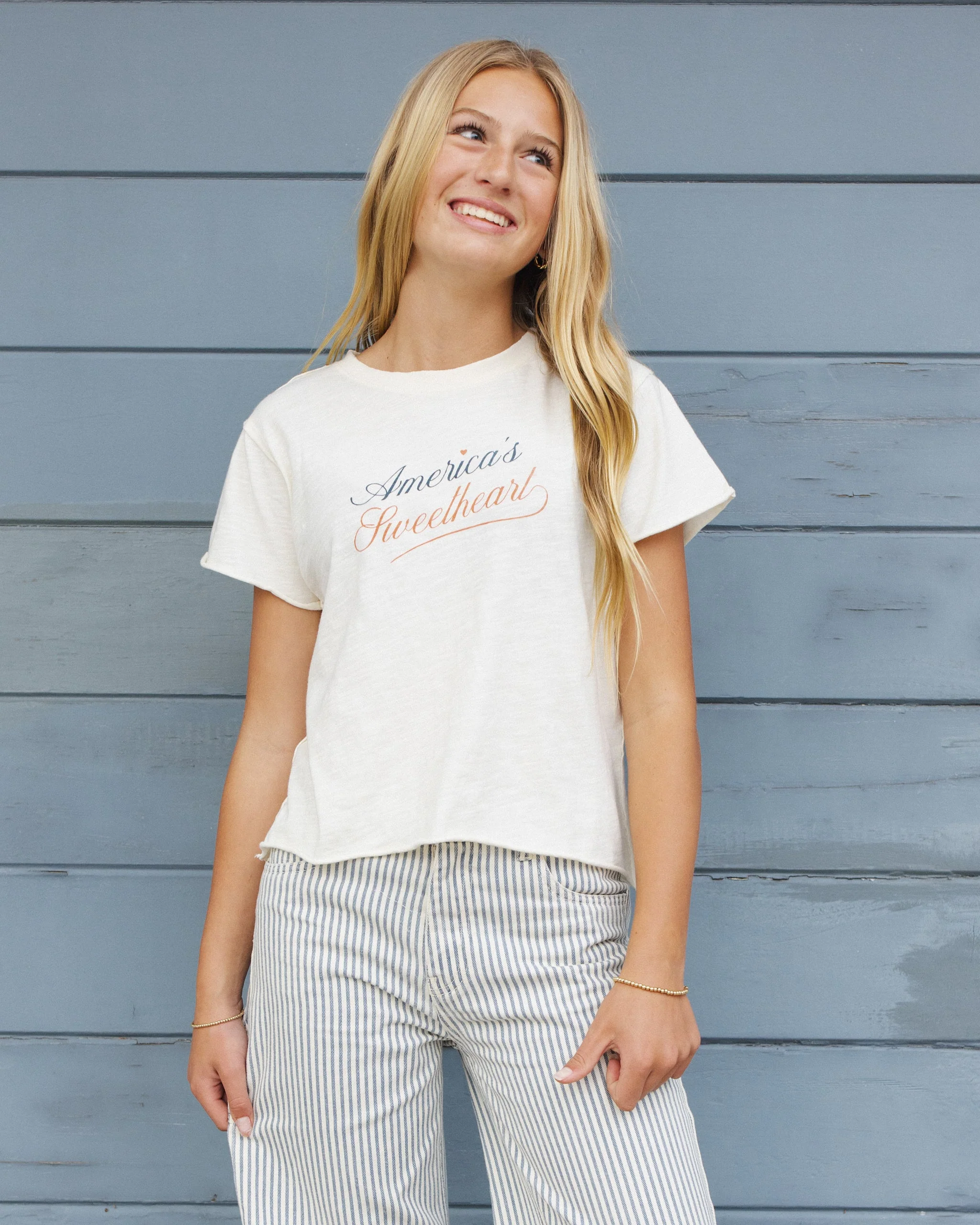Teen Vintage Tee Americas Sweetheart - Image 5