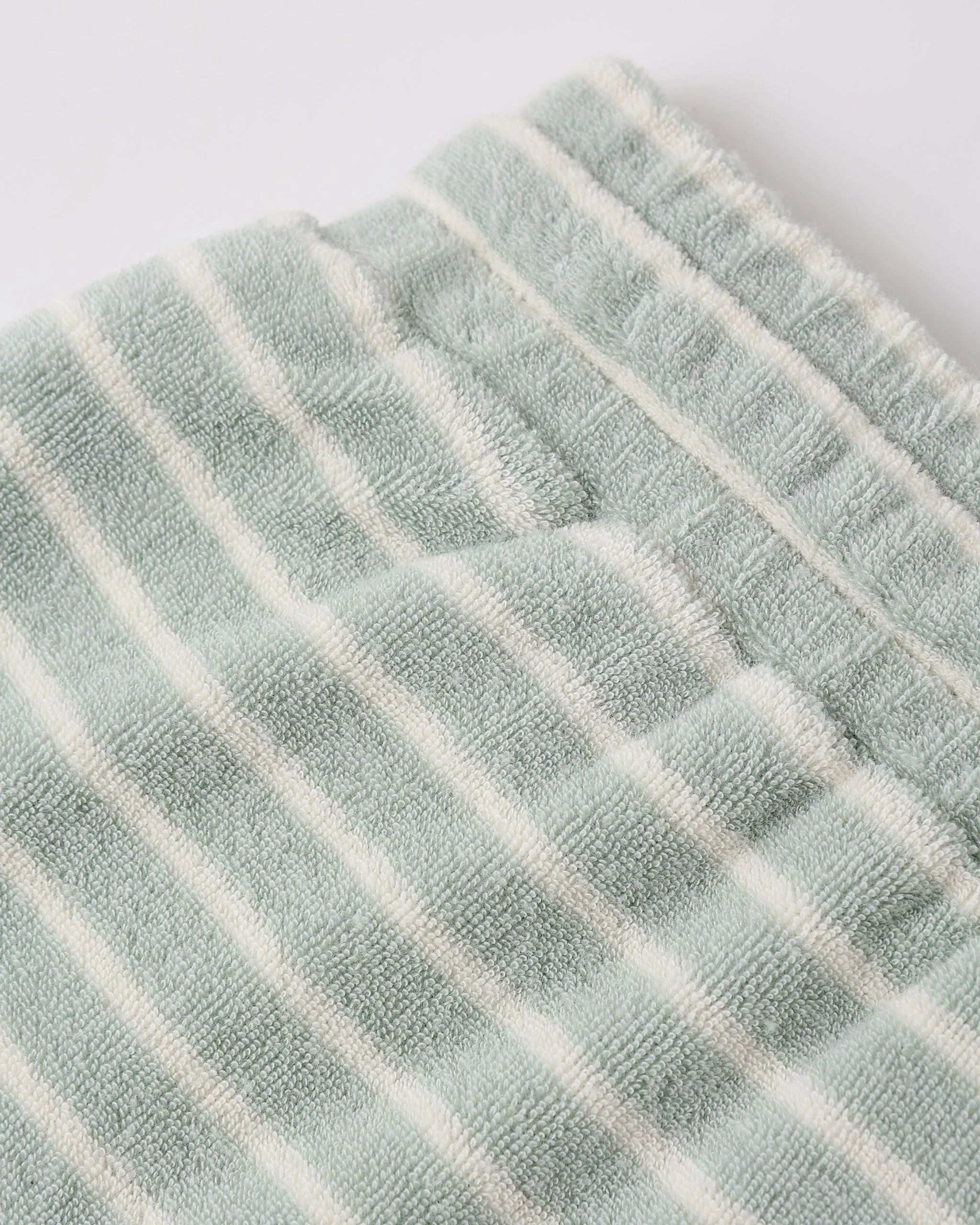 Terry Boys Short Seafoam Stripe - Image 4