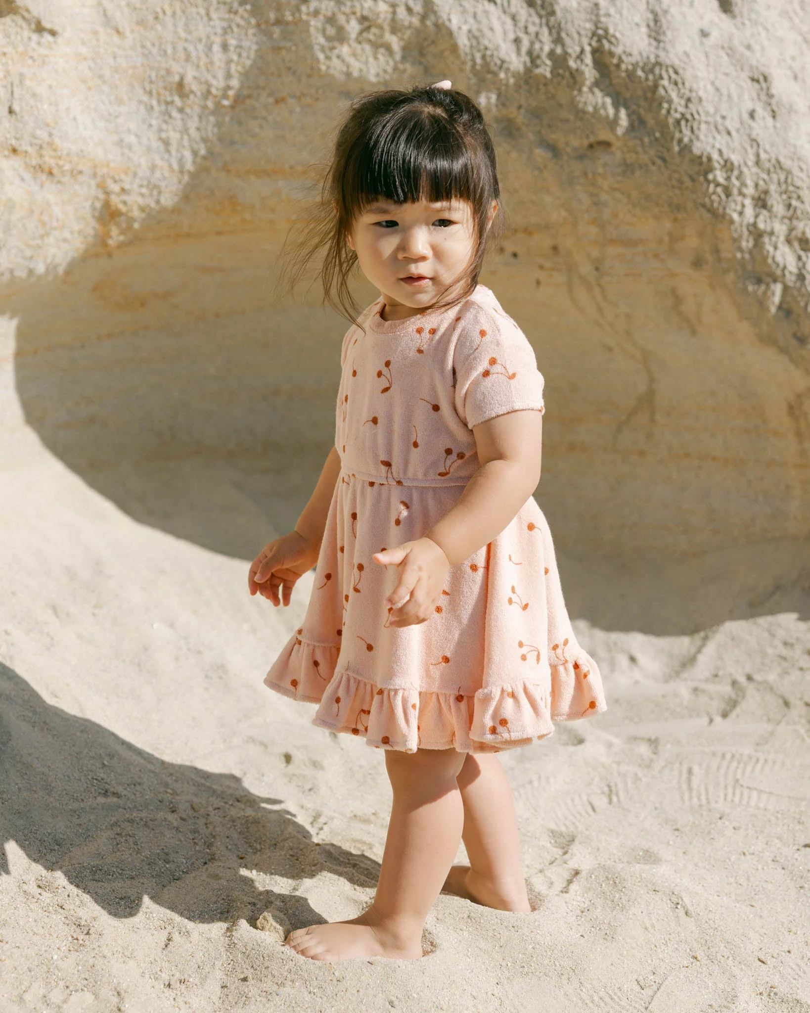 Terry Dress || Cherries - Image 4
