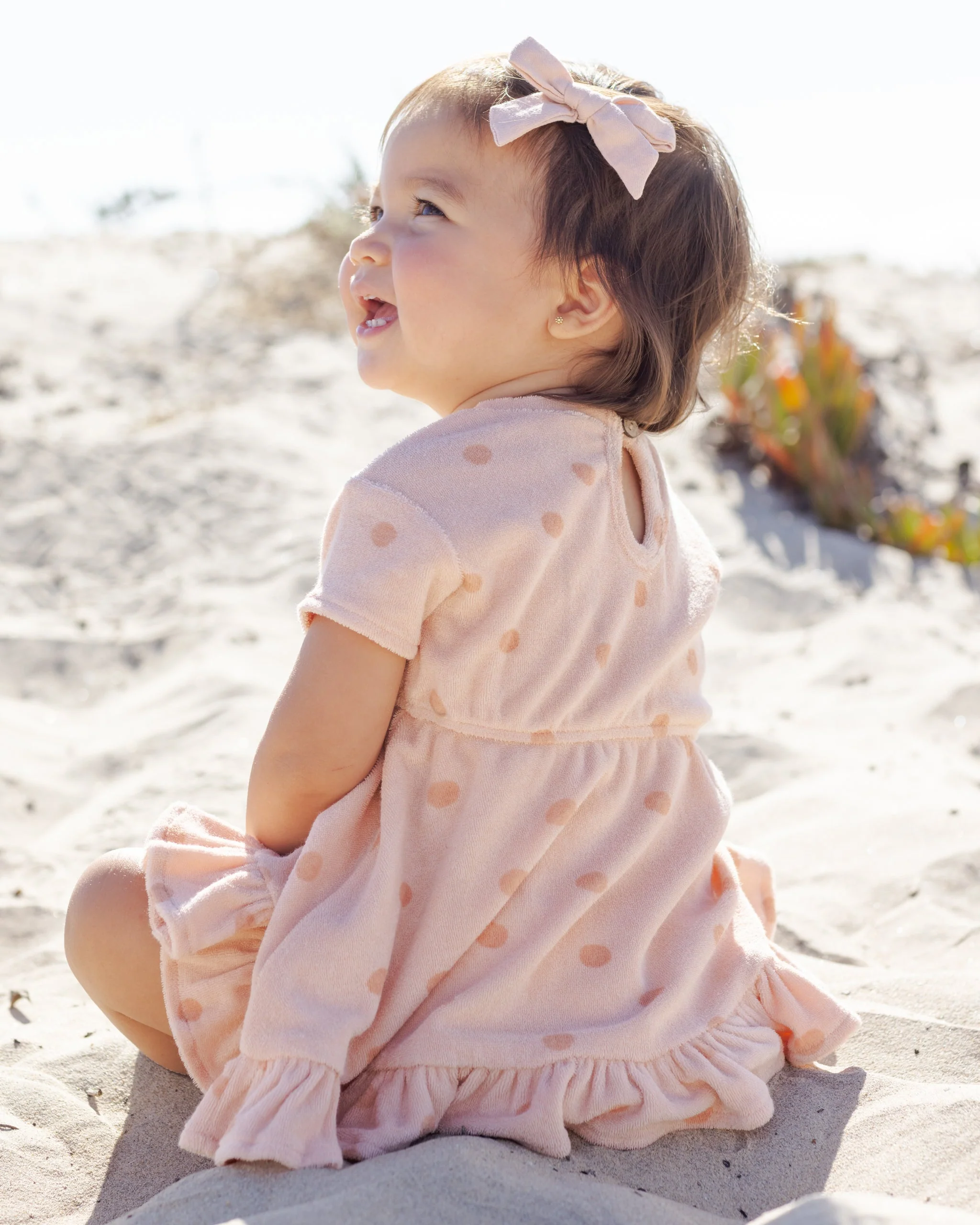Terry Dress Polka Dot - Image 2