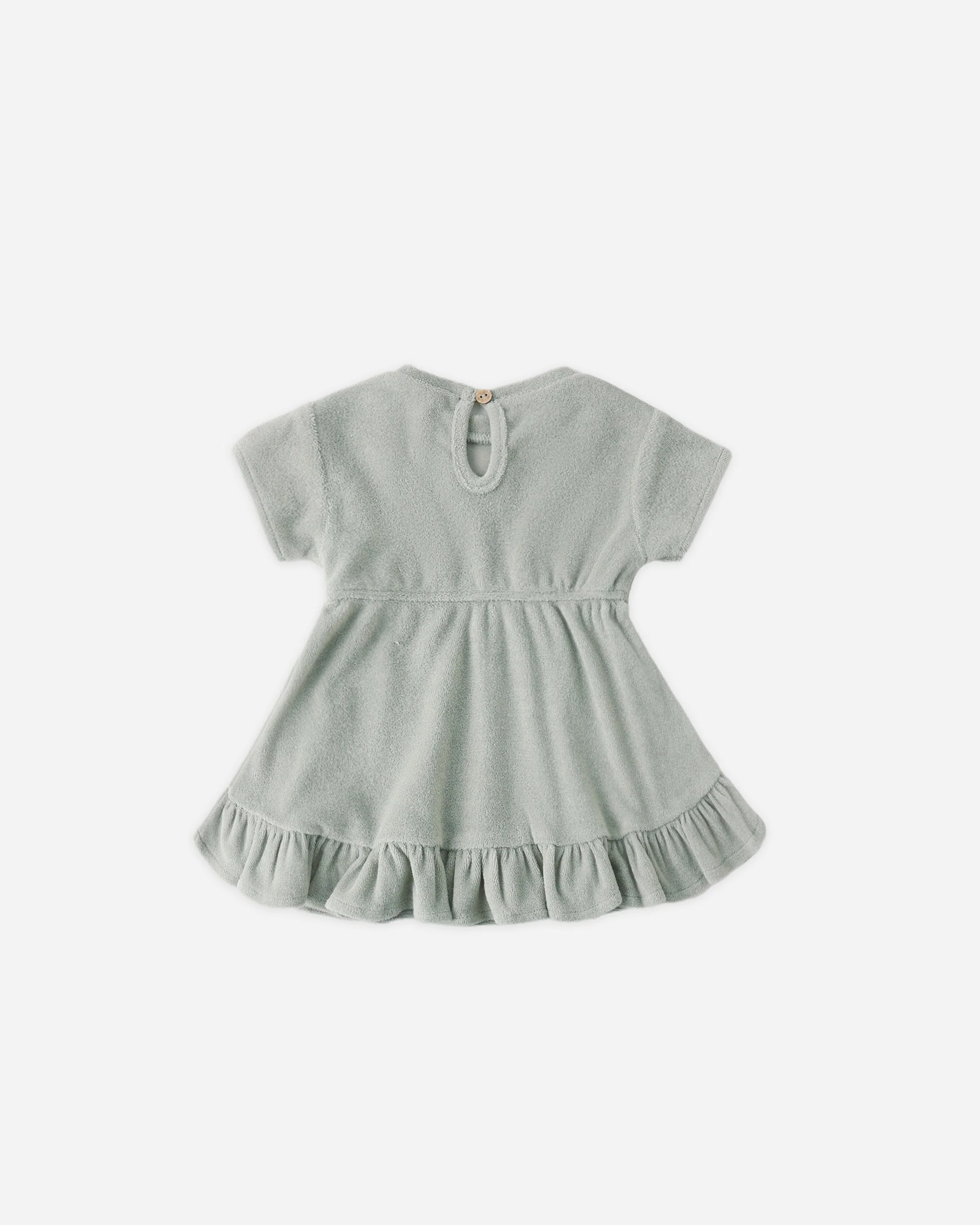 Terry Dress Sage - Image 7