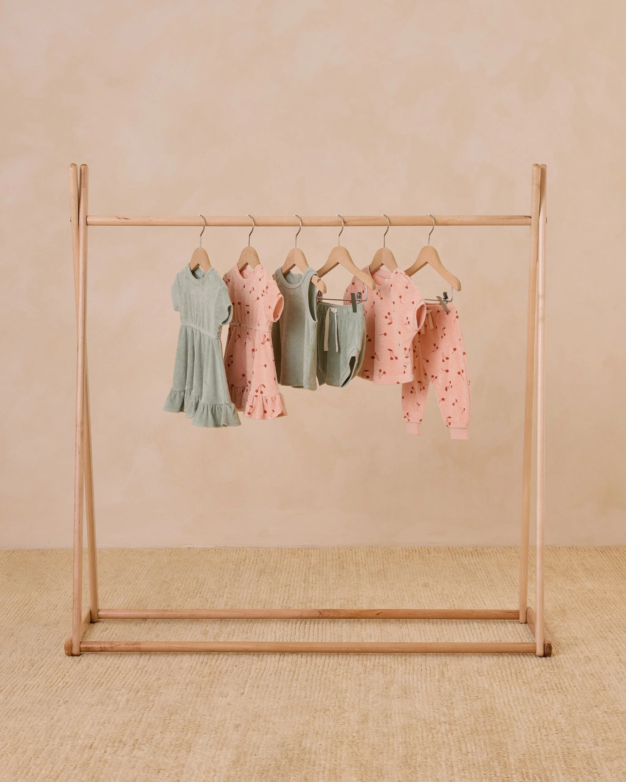 -Terry Tank + Short Set || Sage- - Image 4